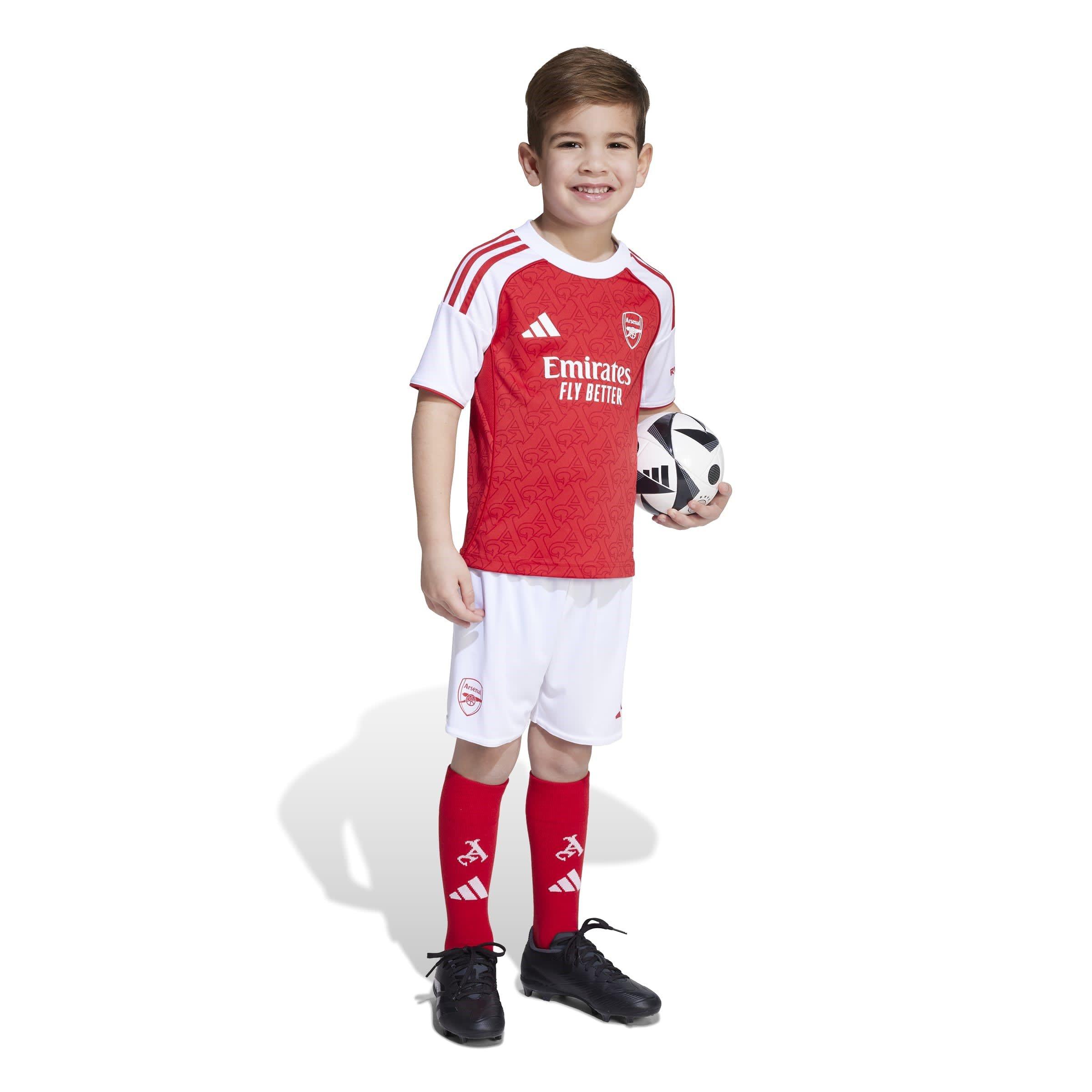 Red/White - adidas - Arsenal Home Mini Kit 2025 2026 Infants - 5