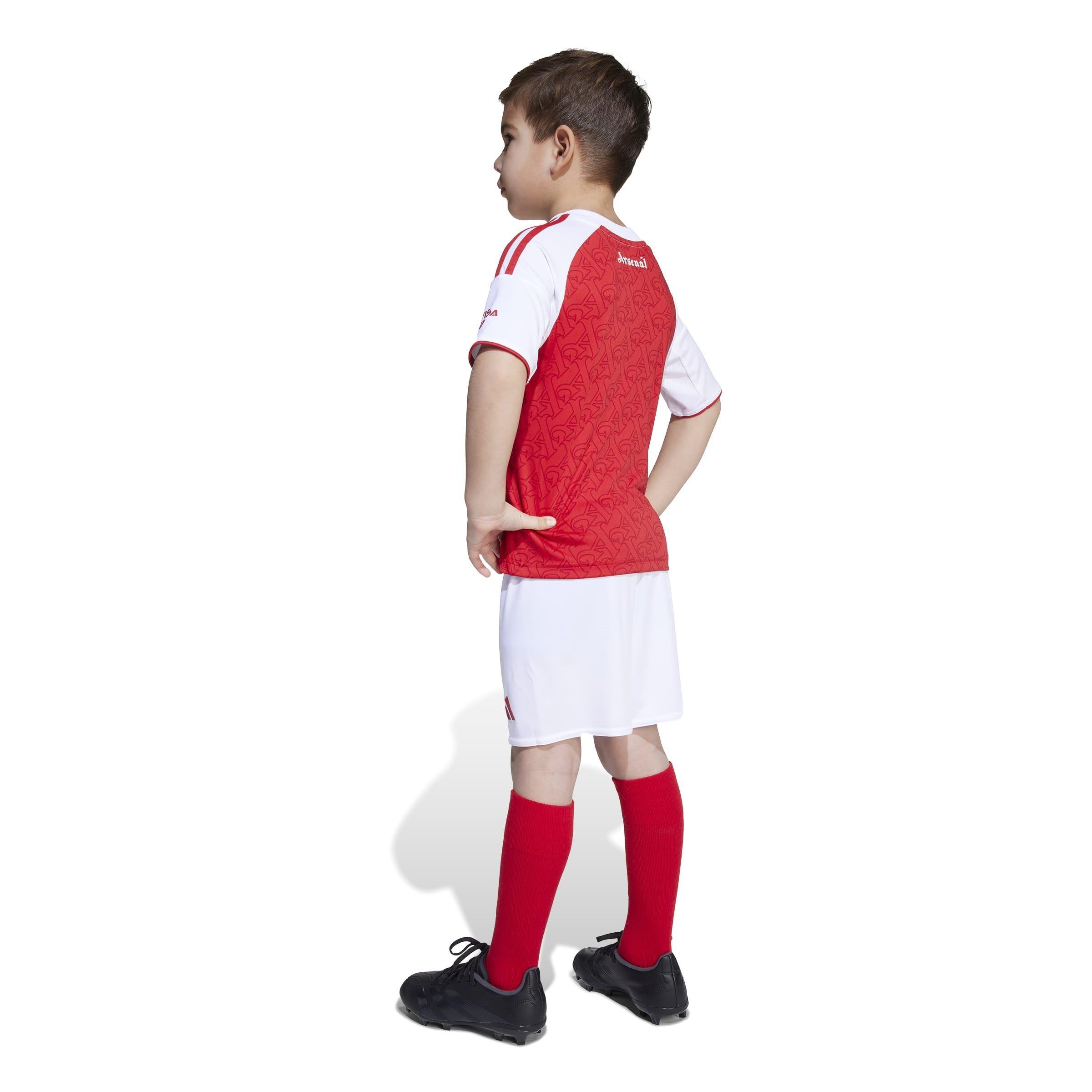 Red/White - adidas - Arsenal Home Mini Kit 2025 2026 Infants - 6