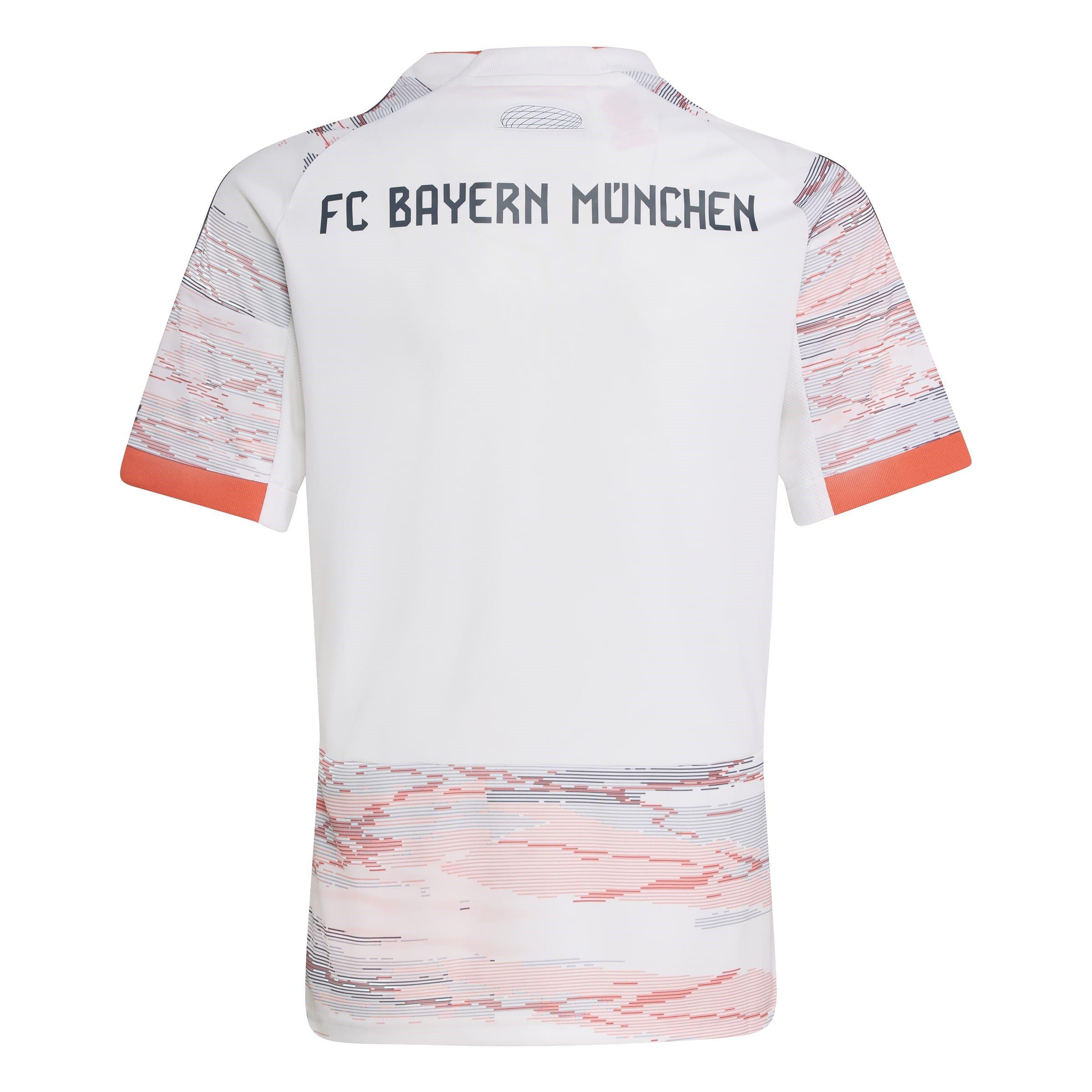 Wit - adidas - Bayern Munich Away Shirt 2025 2026 Juniors - 2