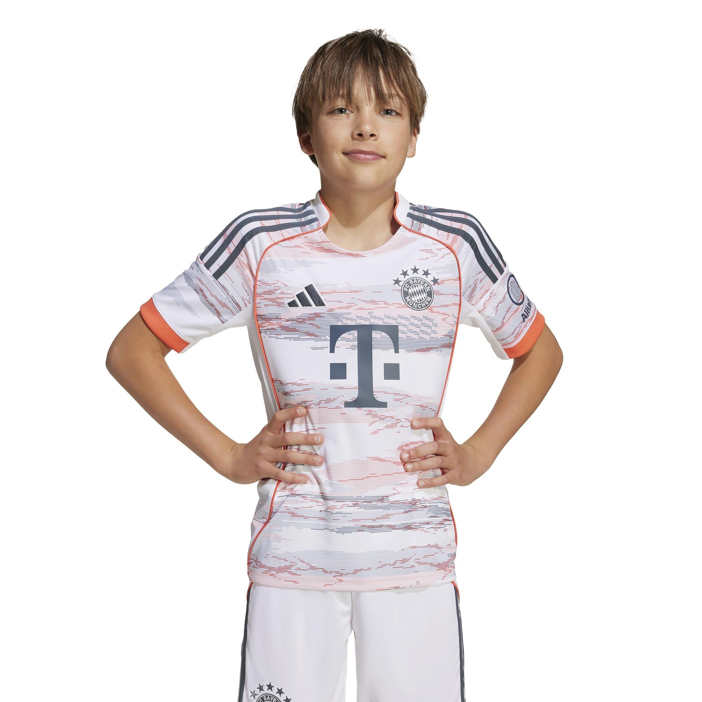 Wit - adidas - Bayern Munich Away Shirt 2025 2026 Juniors - 5