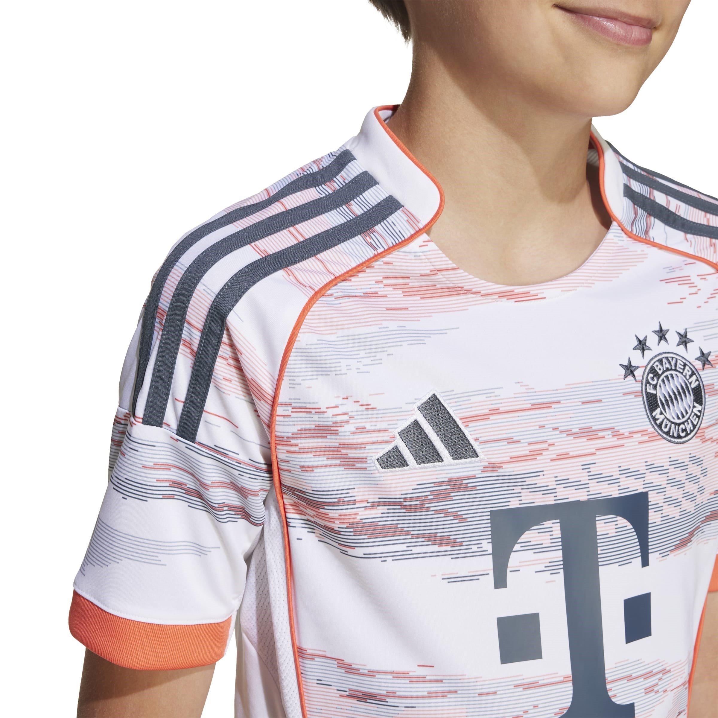 Wit - adidas - Bayern Munich Away Shirt 2025 2026 Juniors - 8