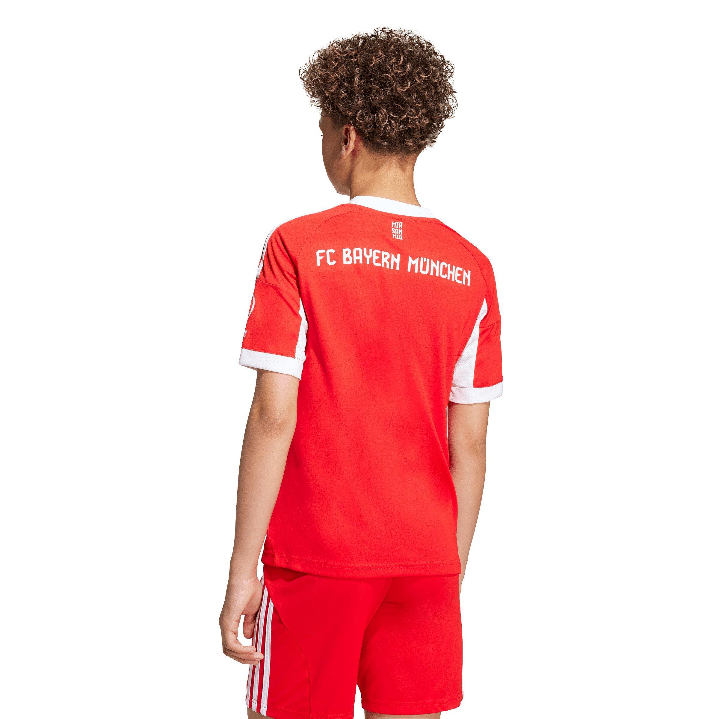 Crvena - adidas - Bayern Munich Home Shirt 2025 2026 Juniors - 6