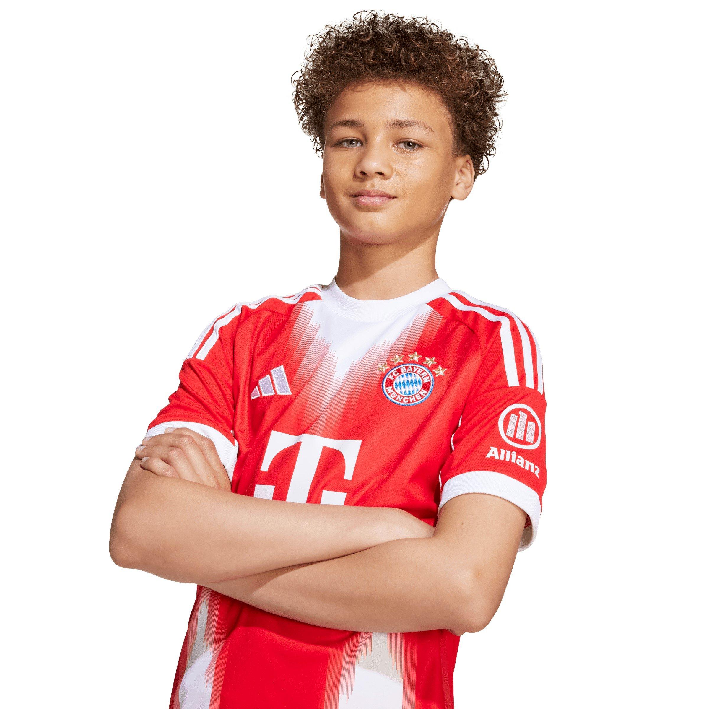 Crvena - adidas - Bayern Munich Home Shirt 2025 2026 Juniors - 8
