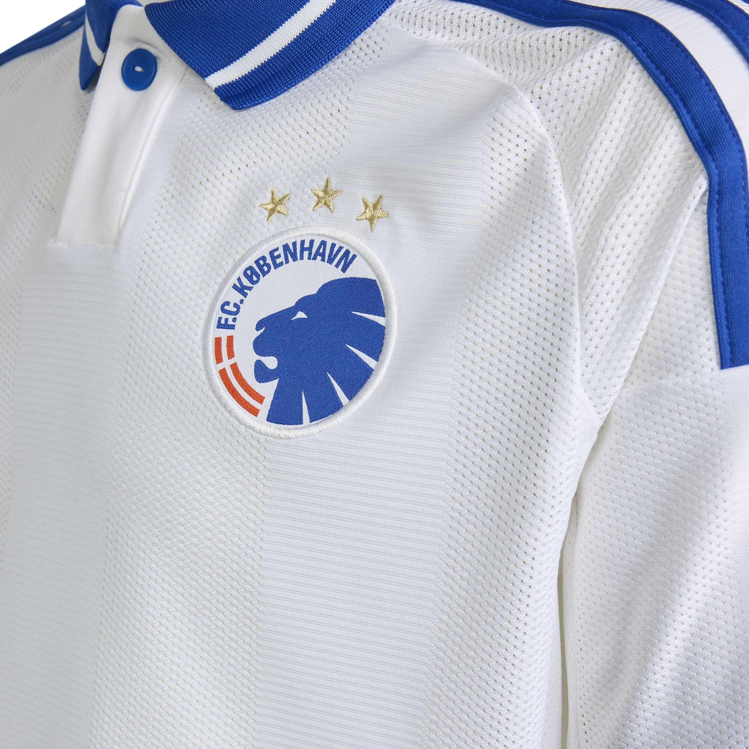White/Blue - adidas - Copenhagen Home Shirt 2025 2026 Juniors - 4