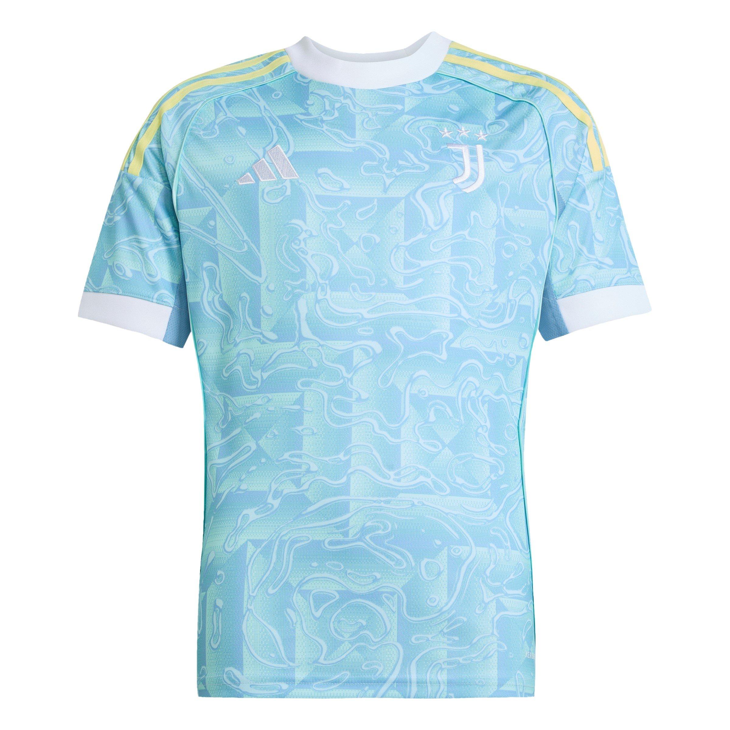 Adidas Boys Juventus Away Shirt 2025 2026 Juniors - Blue - 7-8 Years