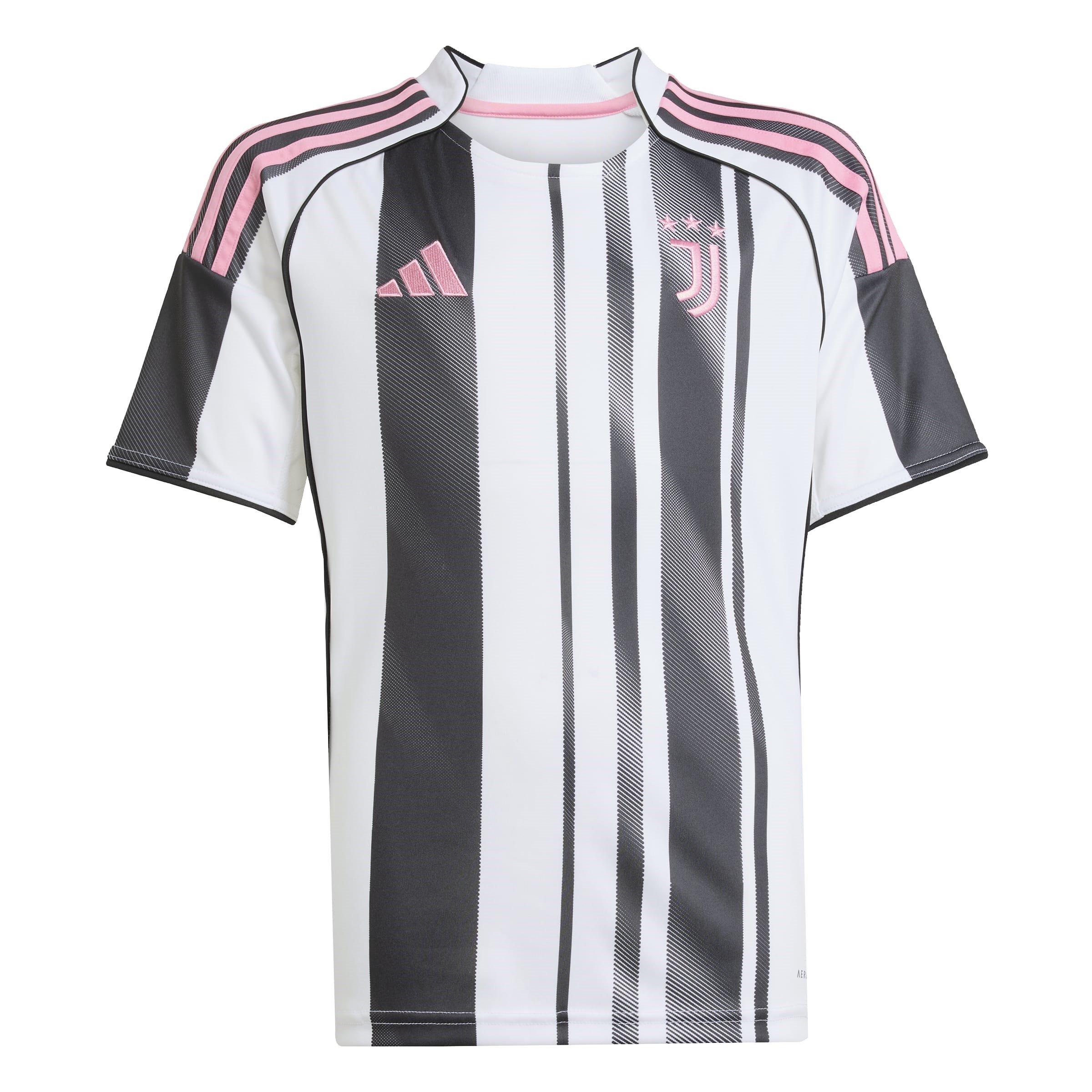 Adidas Boys Juventus 2025 2026 Home Shirt Juniors - White - 13 Years