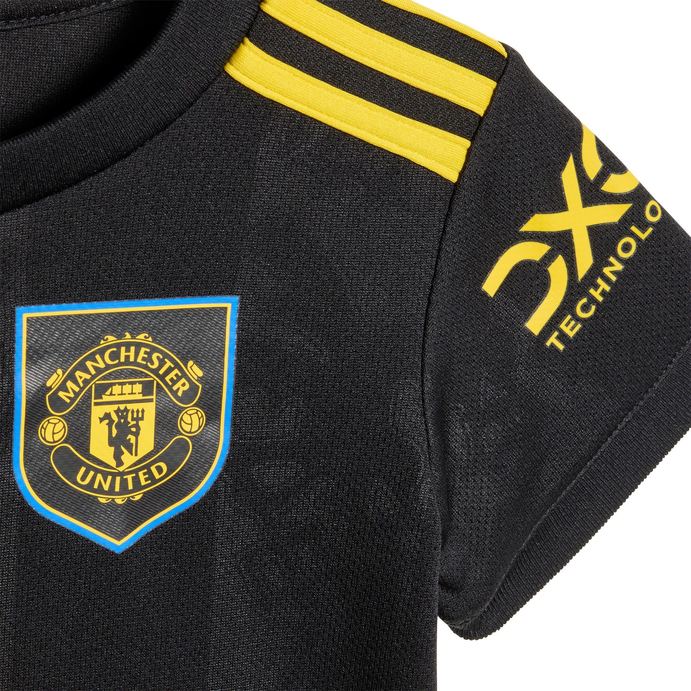 Schwarz - adidas - Manchester United Third Babykit 2025 2026 - 6