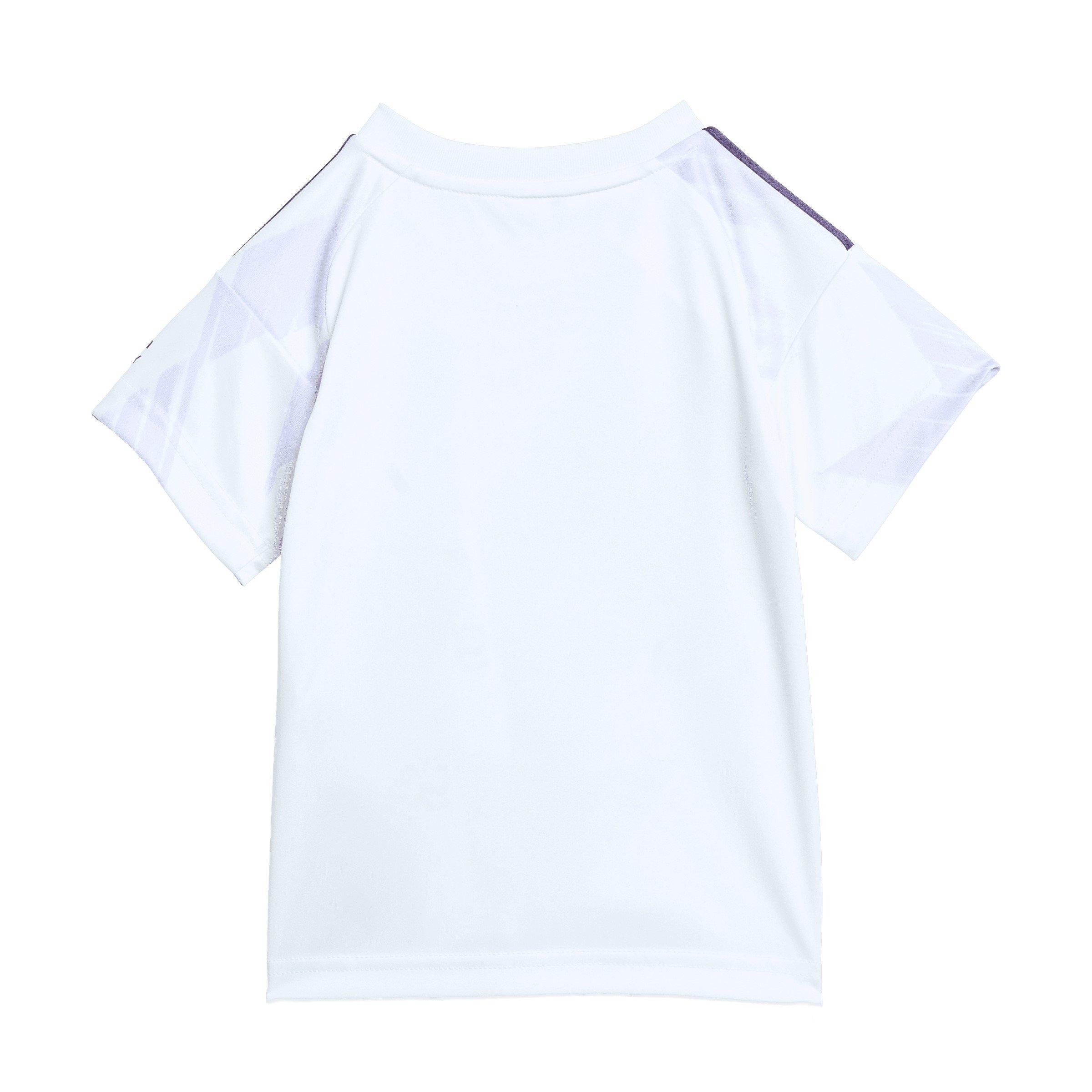 White - adidas - Manchester United Away Minikit 2025 2026 Babies - 3