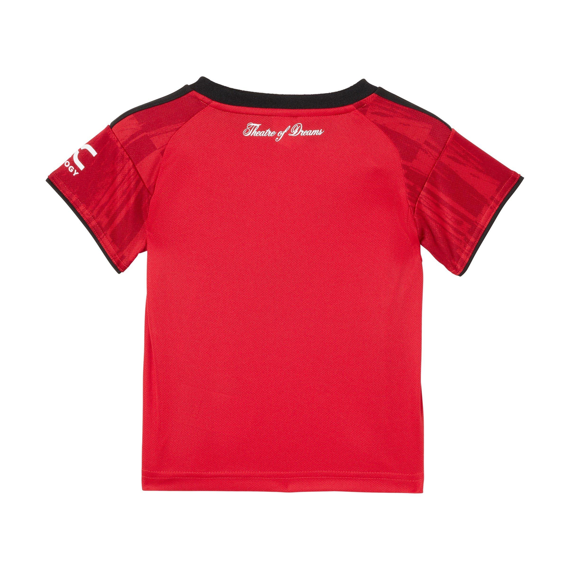 Rot - adidas - Manchester United Home 2025 2026 Minikit Babies - 3