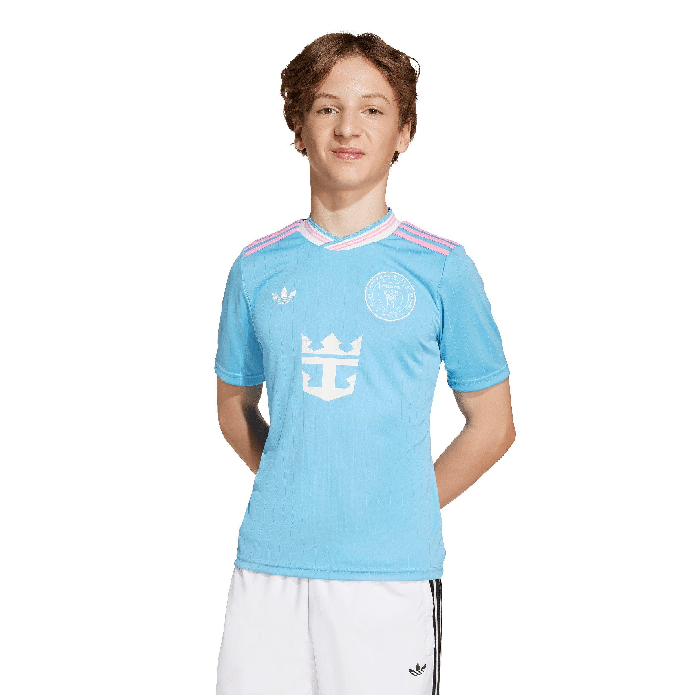Blå - adidas - Inter Miami Third Shirt 2025 2026 Juniors - 5