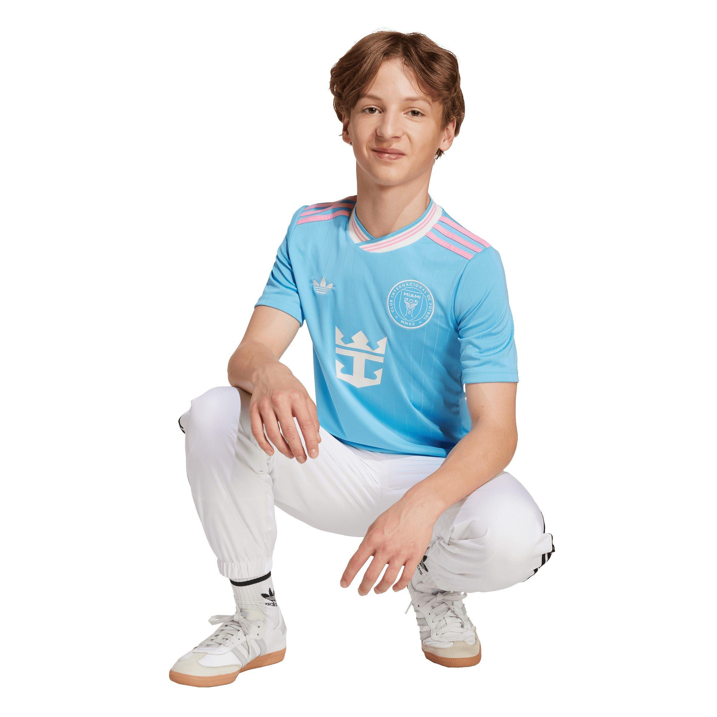 Blå - adidas - Inter Miami Third Shirt 2025 2026 Juniors - 7