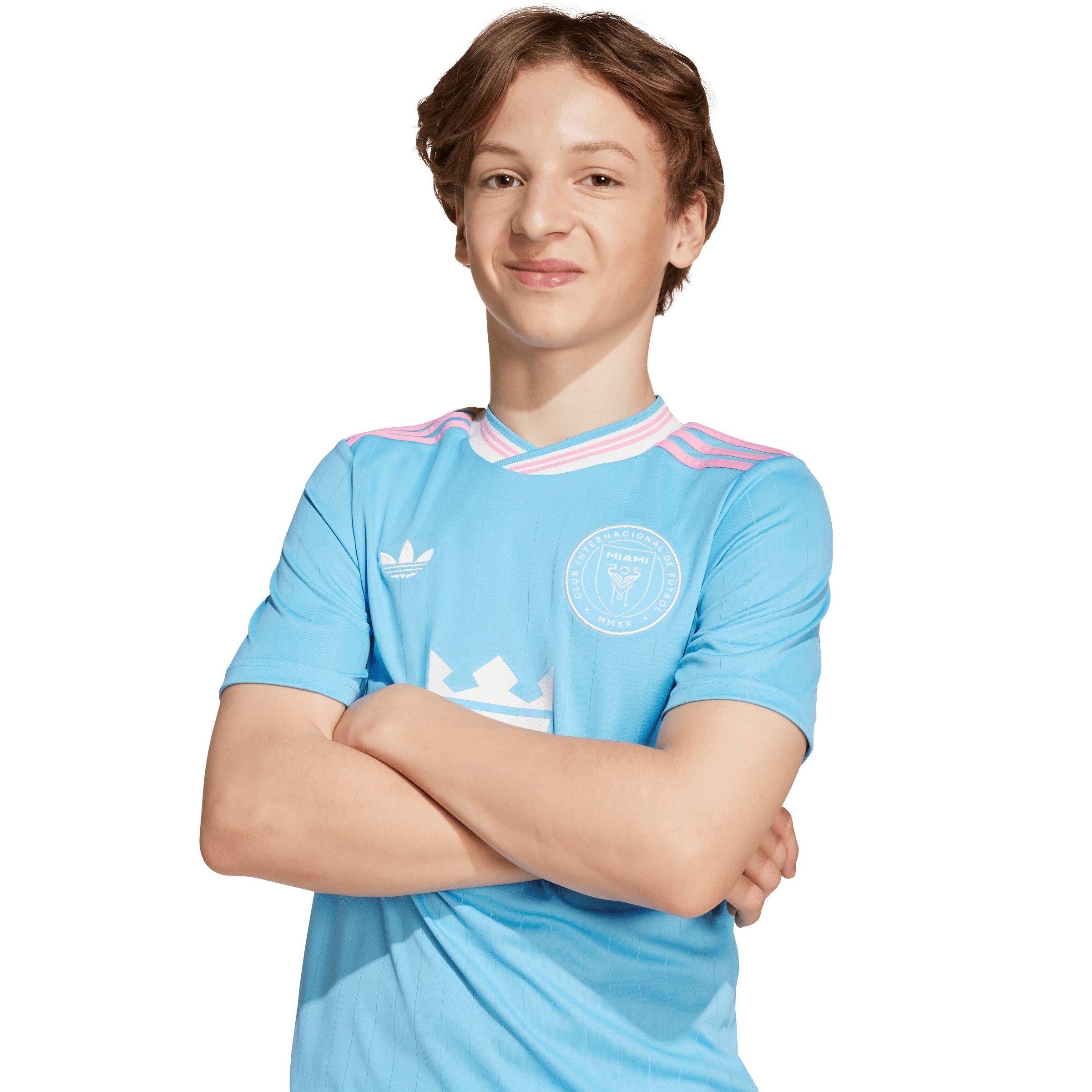 Blå - adidas - Inter Miami Third Shirt 2025 2026 Juniors - 9