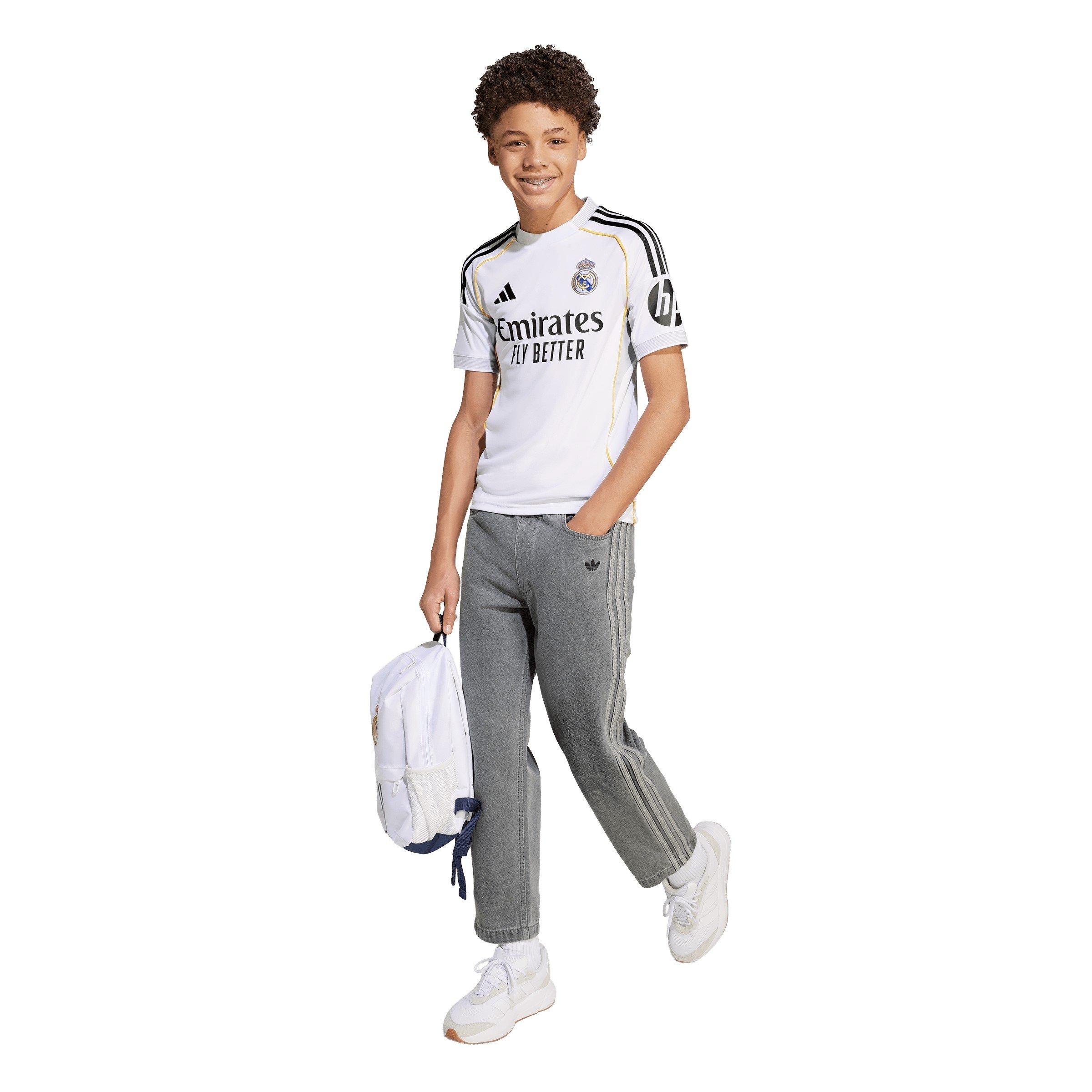 White - adidas - Real Madrid Home Shirt 2025 2026 Juniors - 7