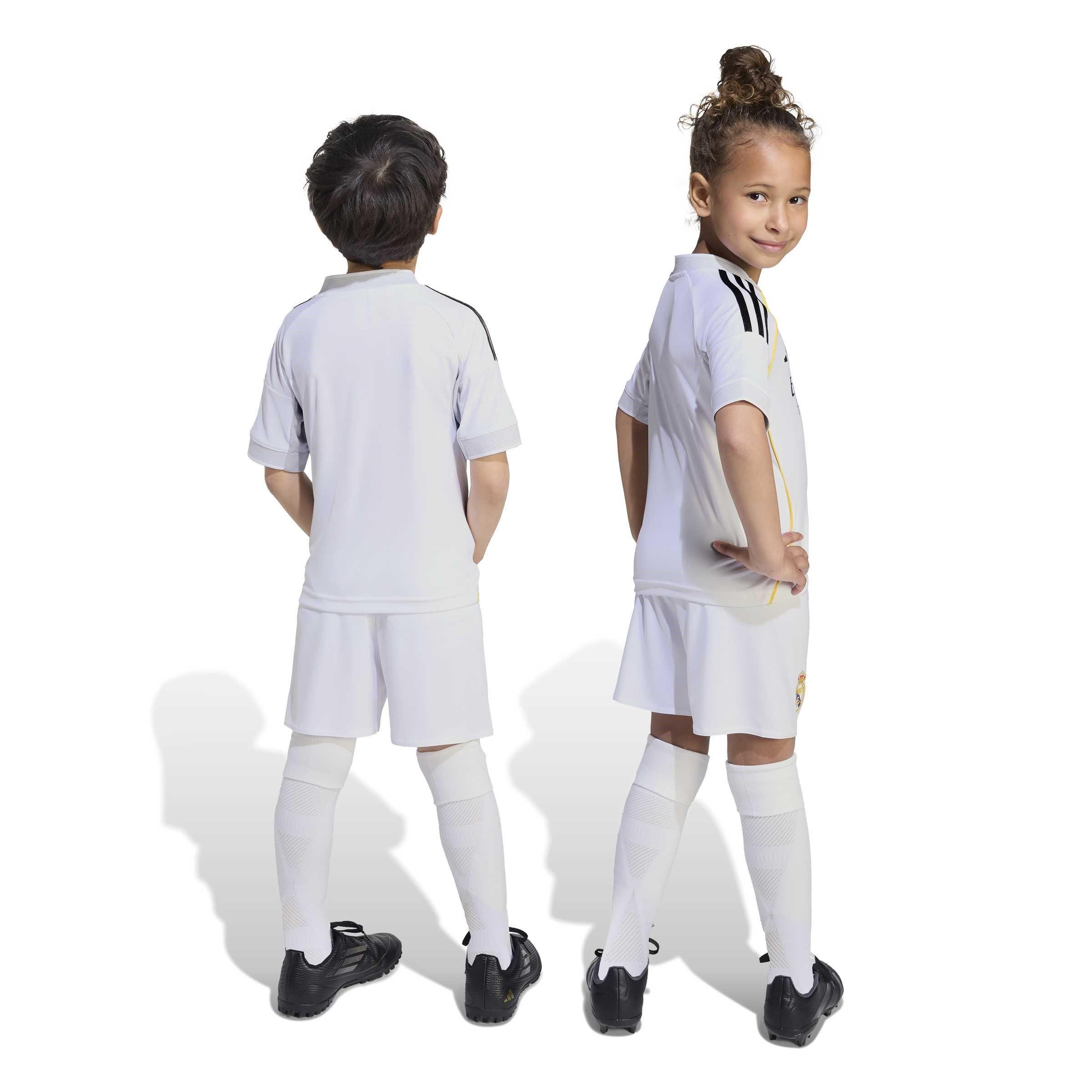 White - adidas - Real Madrid Home Minikit 2025 2026 Infants - 4