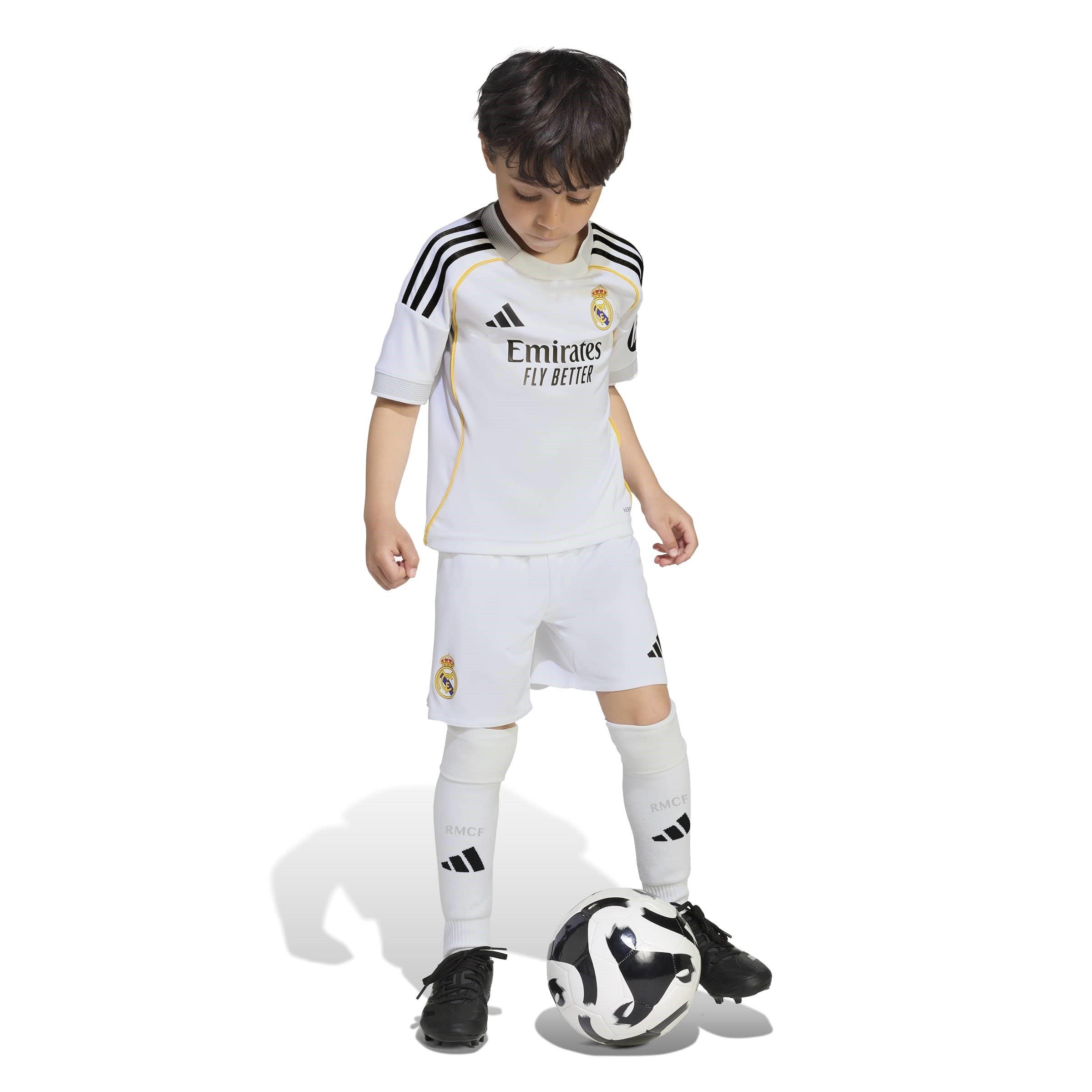 White - adidas - Real Madrid Home Minikit 2025 2026 Infants - 7