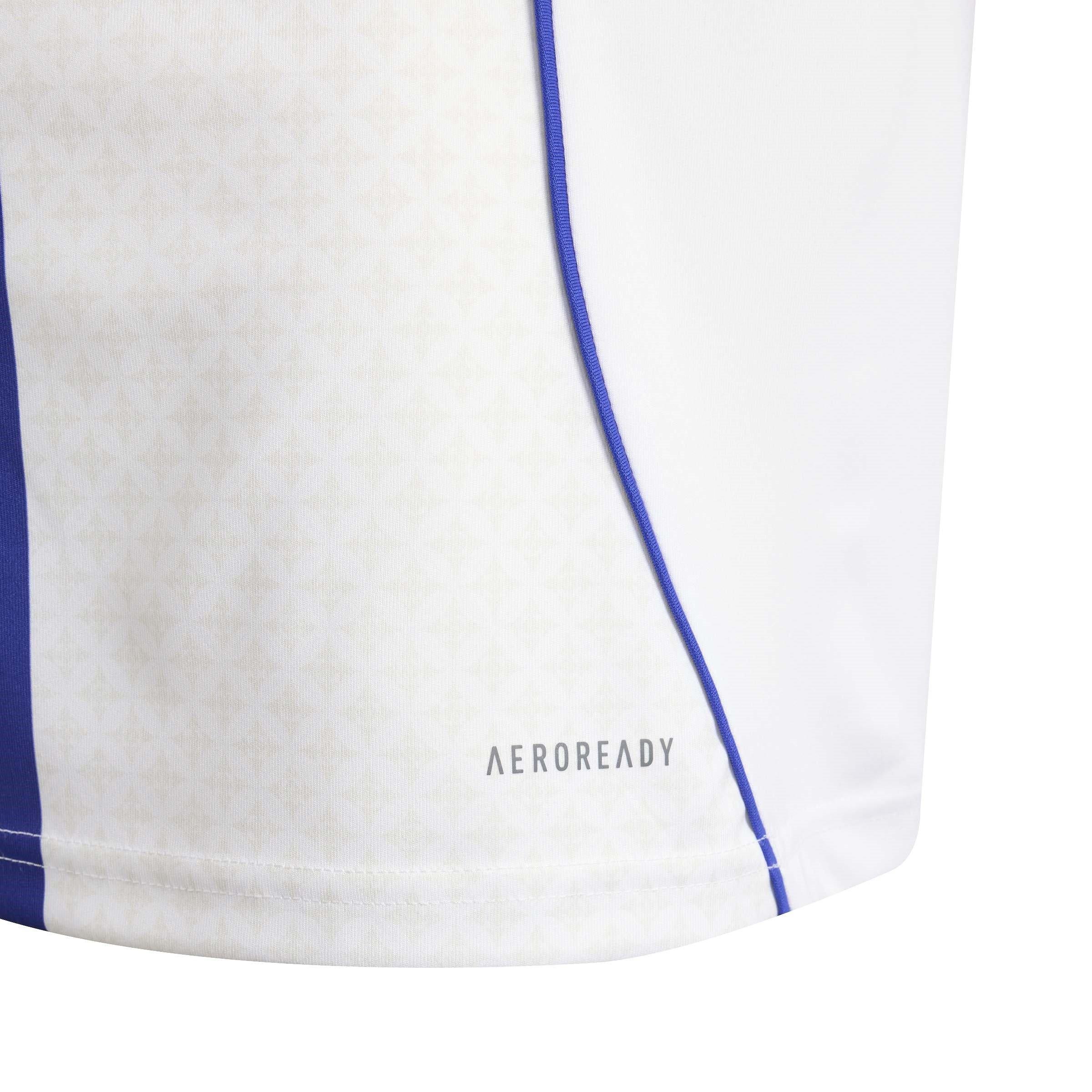 White - adidas - Lyon Home Shirt 2025 2026 Juniors - 4