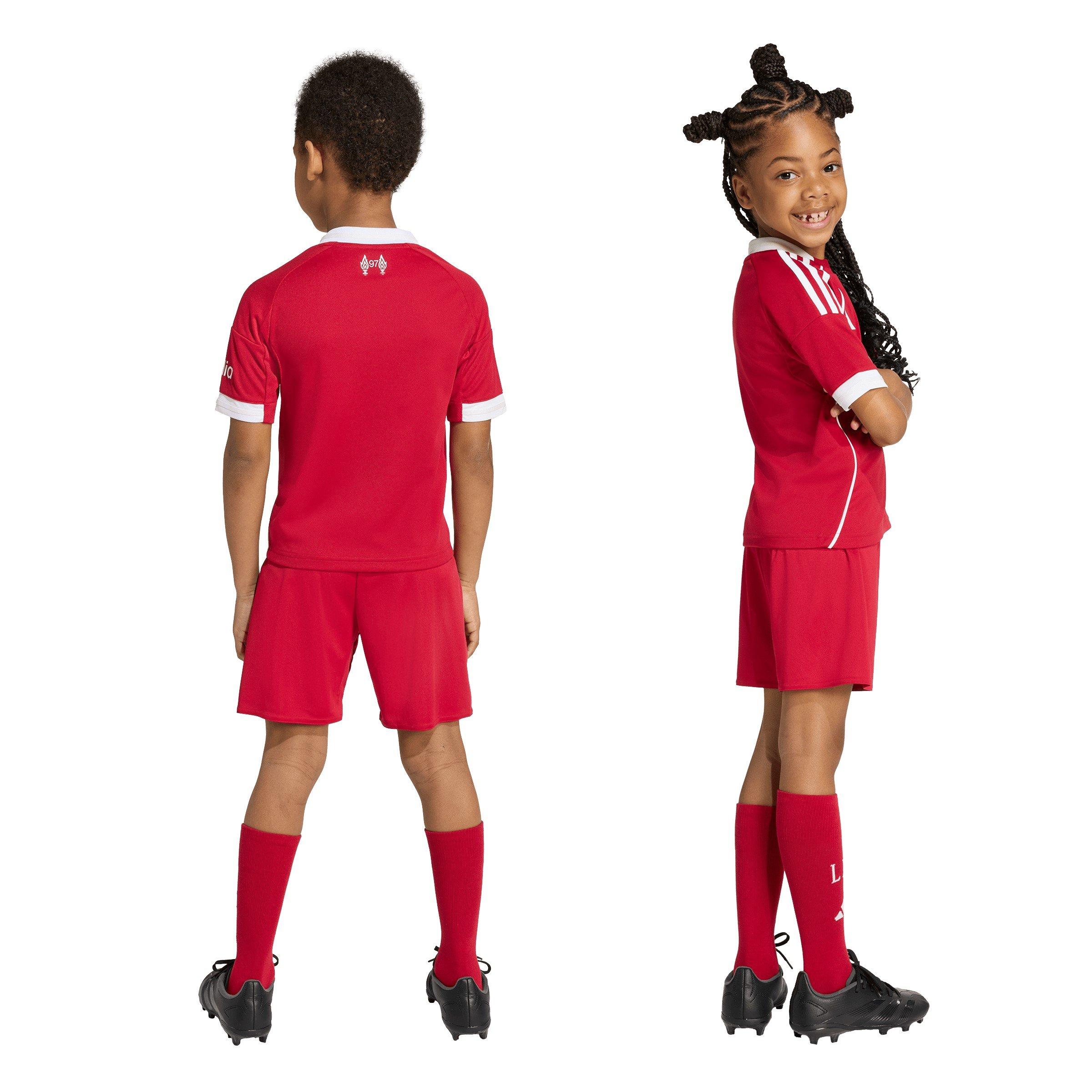 Rood - adidas - Liverpool Home Minikit 2025 2026 Infants - 4