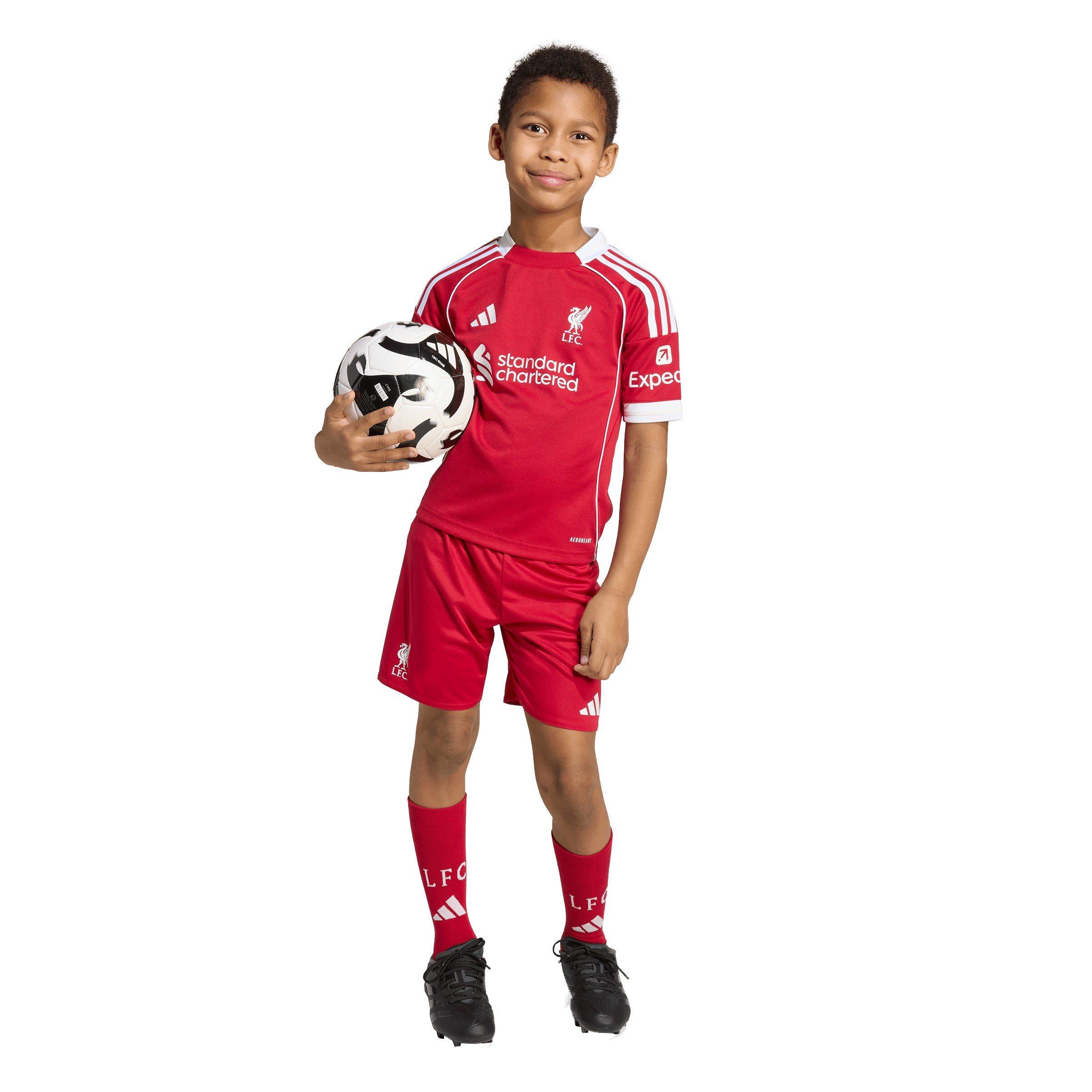 Rood - adidas - Liverpool Home Minikit 2025 2026 Infants - 5