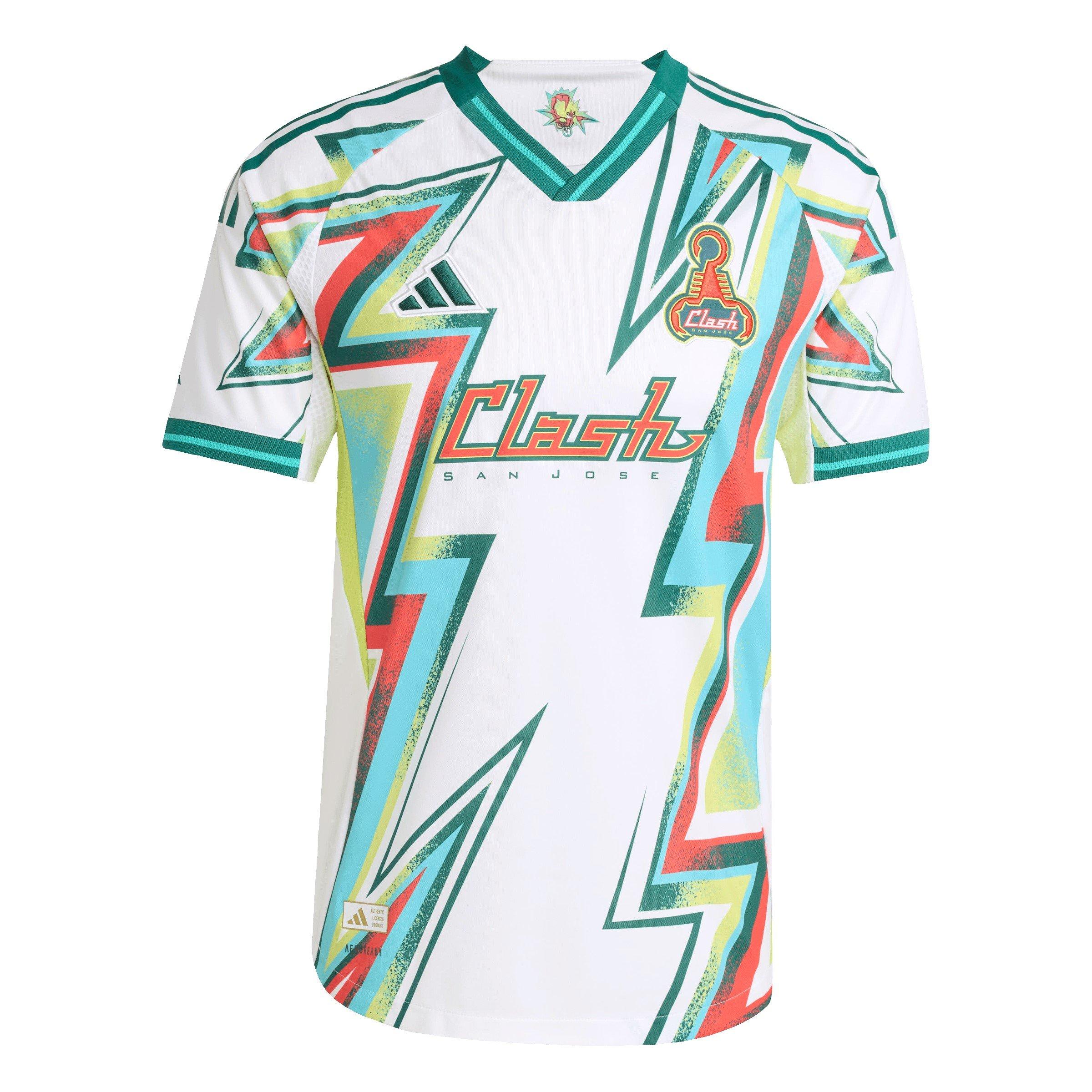 White - adidas - San Jose Earthquakes Authentic Third Shirt 2025 2026 Adults - 1