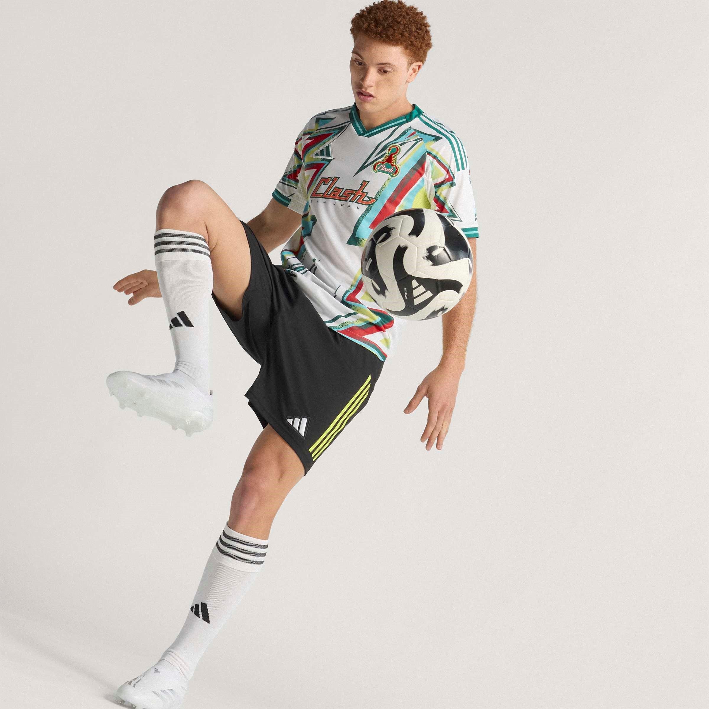 White - adidas - San Jose Earthquakes Authentic Third Shirt 2025 2026 Adults - 14