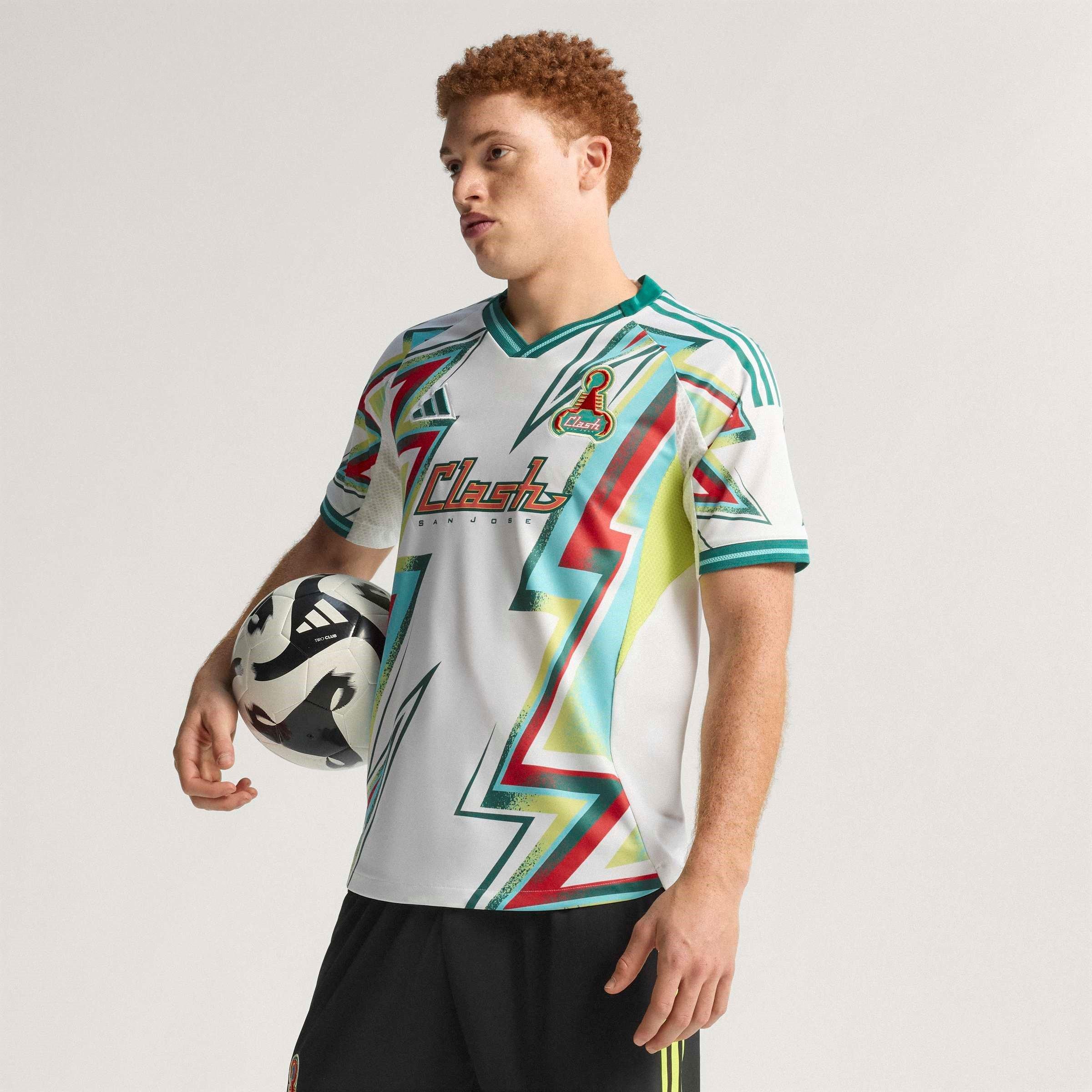 White - adidas - San Jose Earthquakes Authentic Third Shirt 2025 2026 Adults - 15