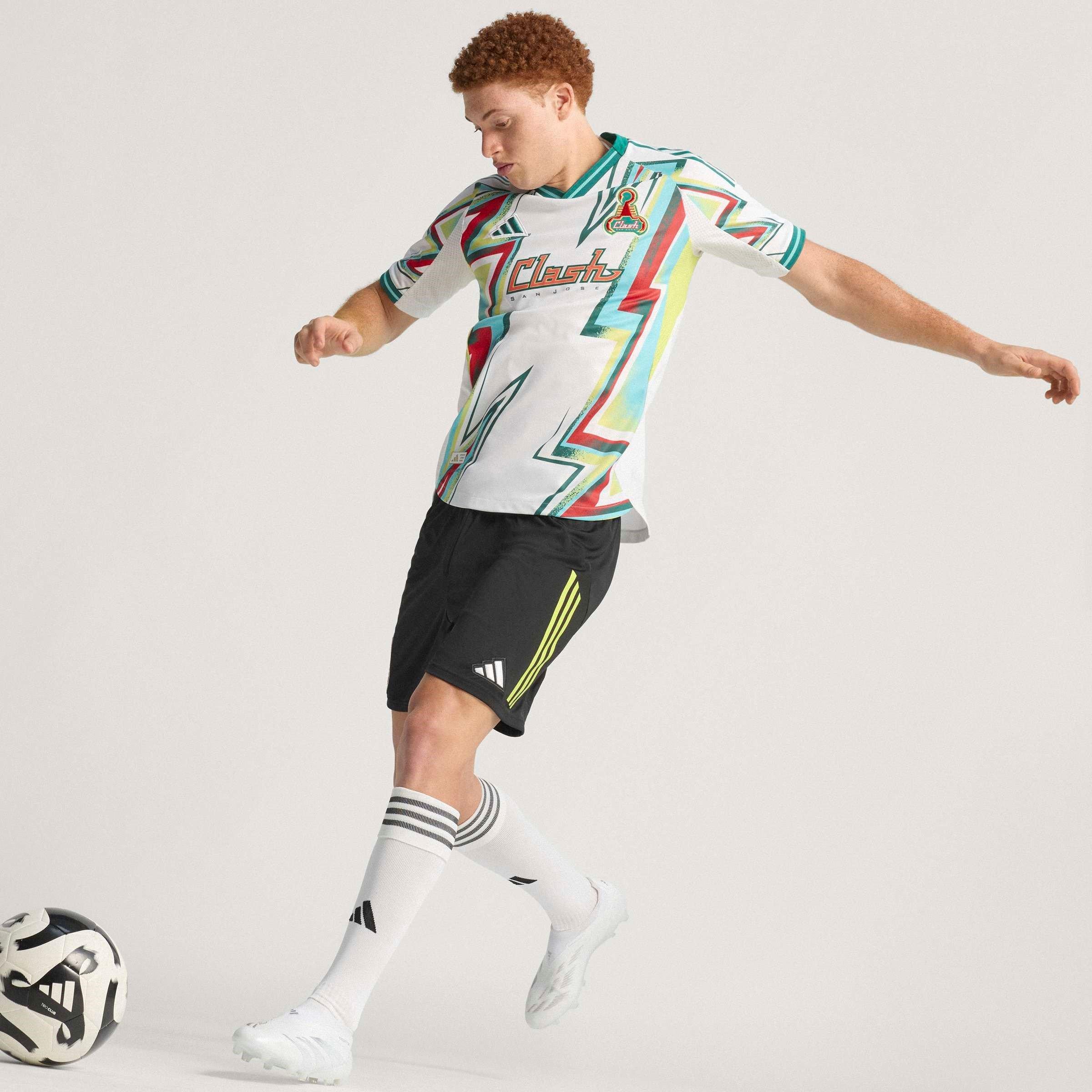 White - adidas - San Jose Earthquakes Authentic Third Shirt 2025 2026 Adults - 9