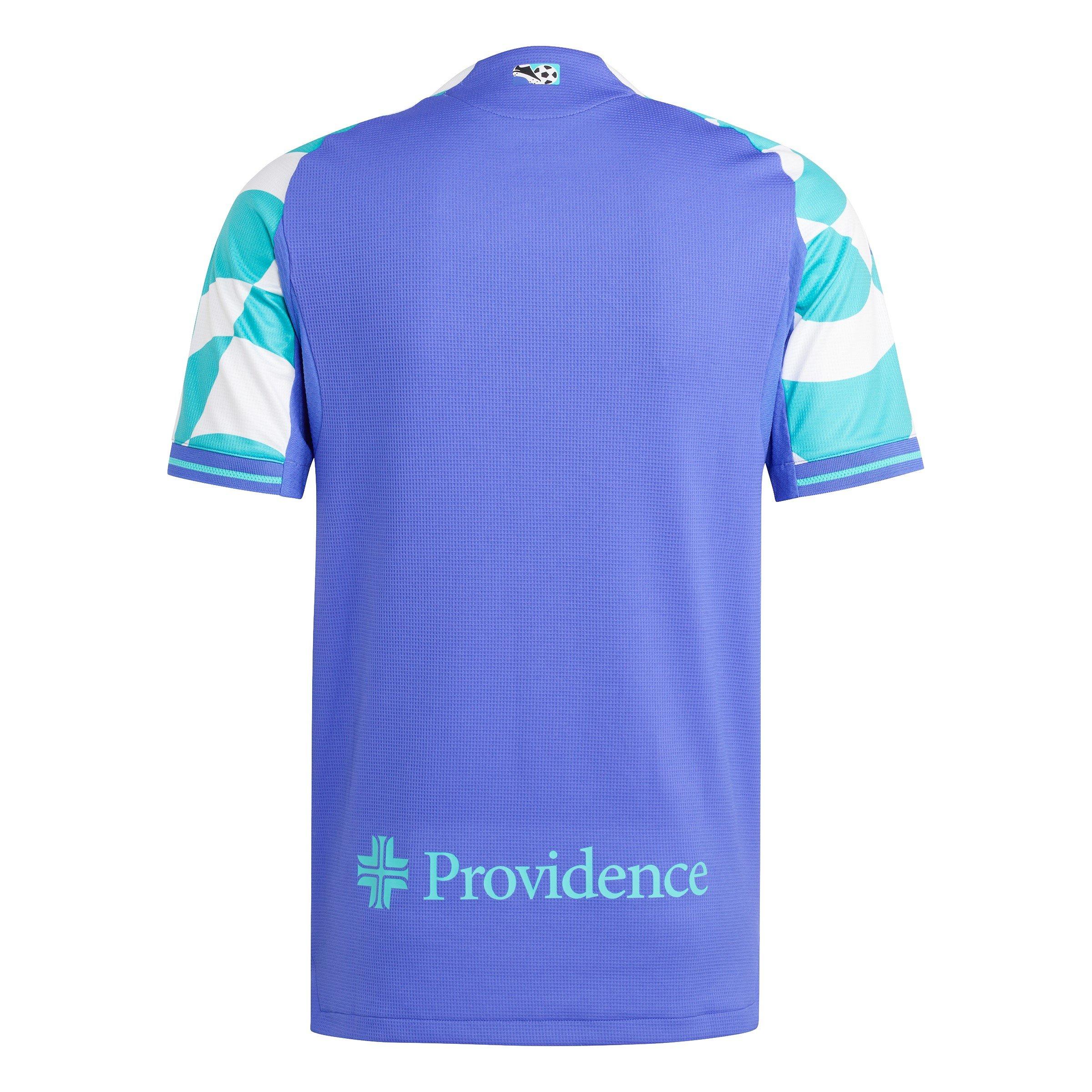 Blue - adidas - Seattle Sounders Authentic Third Shirt 2025 2026 Adults - 2