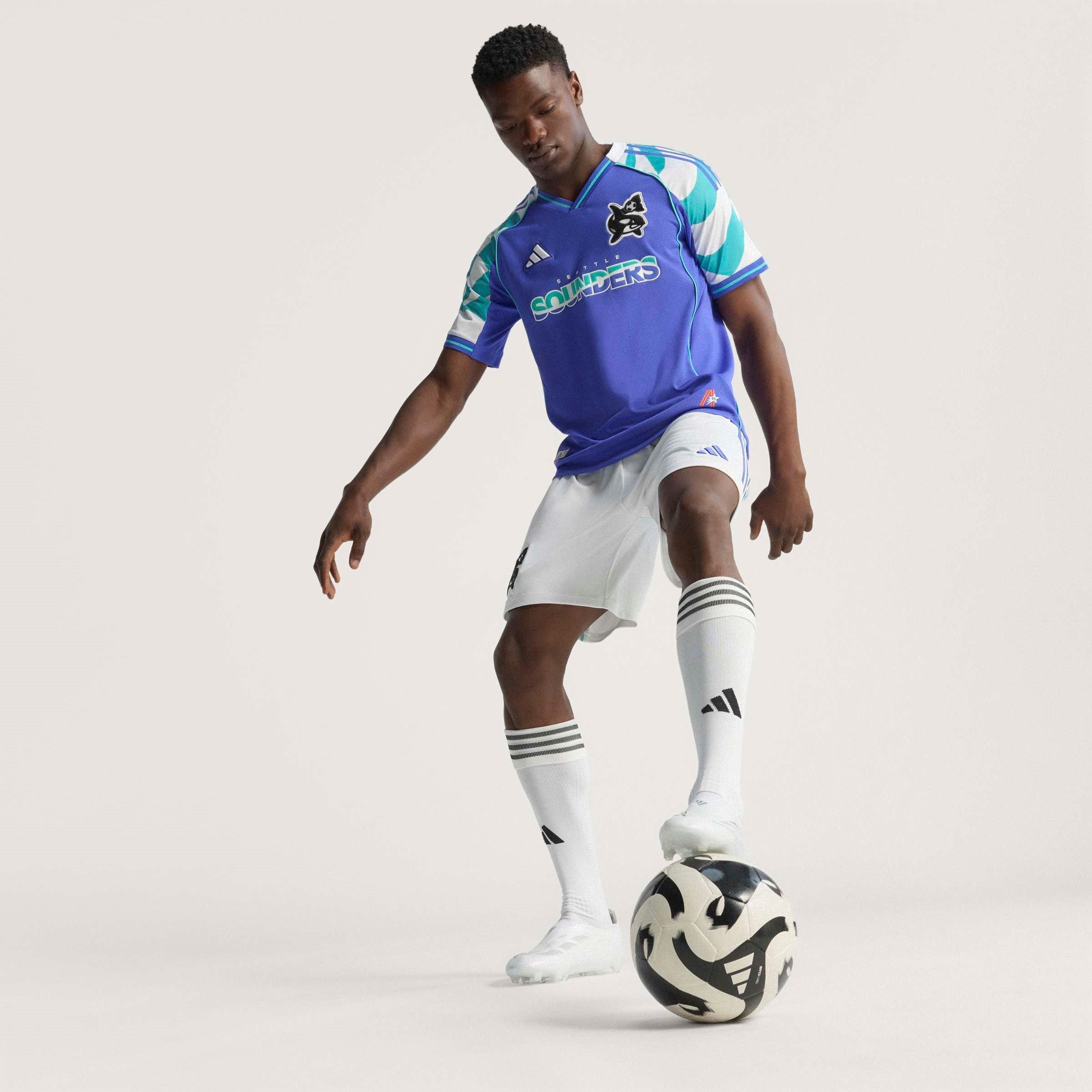 Blue - adidas - Seattle Sounders Authentic Third Shirt 2025 2026 Adults - 12