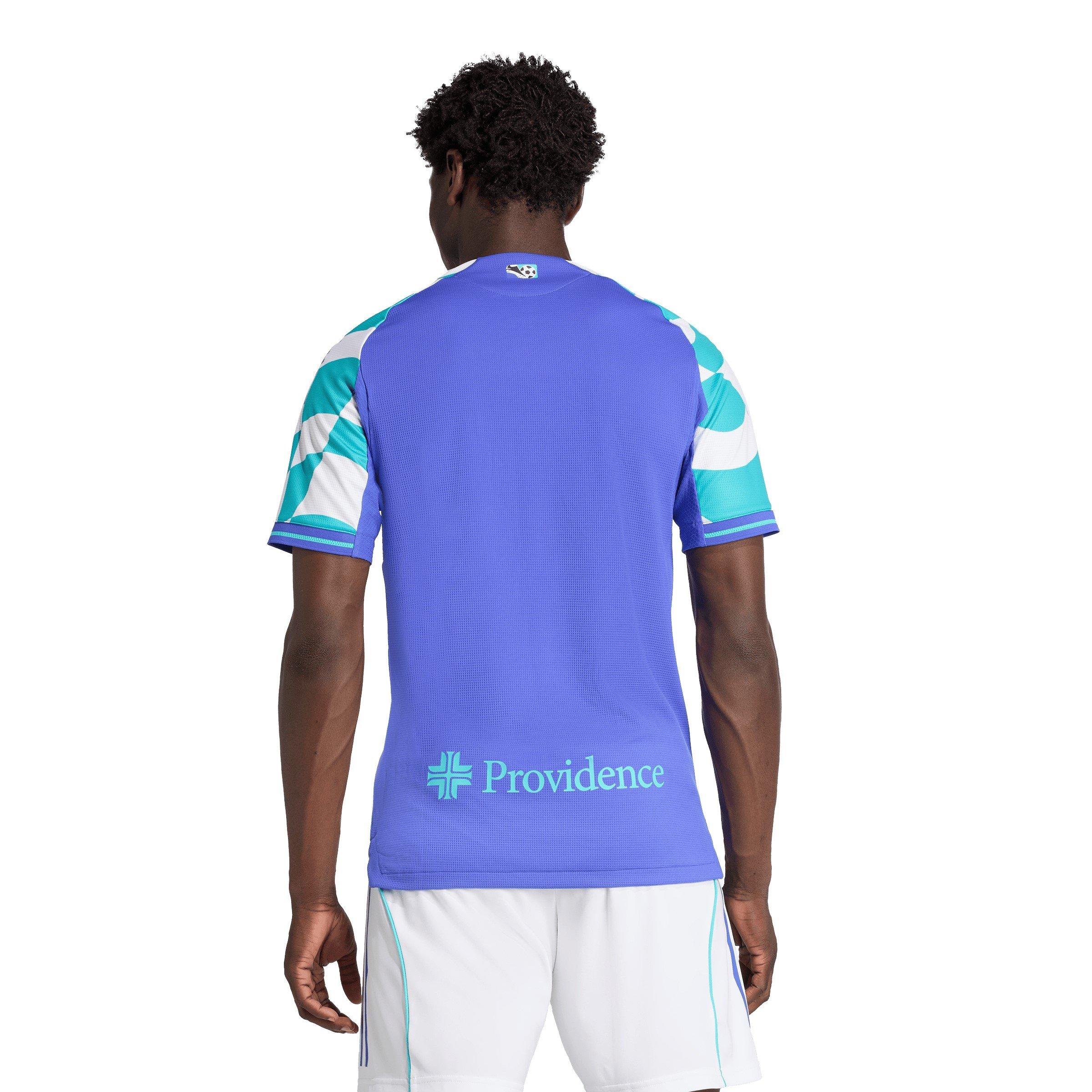 Blue - adidas - Seattle Sounders Authentic Third Shirt 2025 2026 Adults - 4