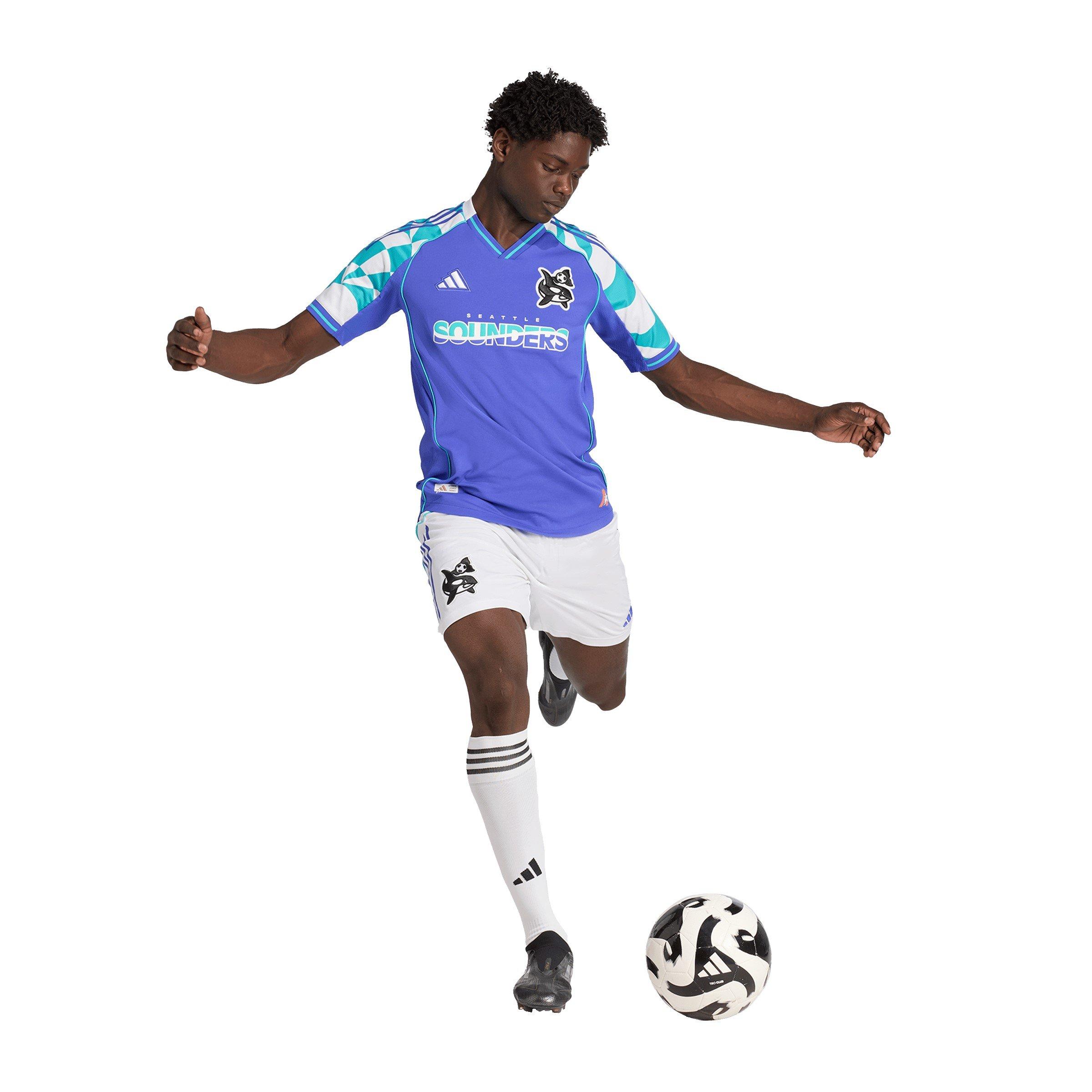 Blue - adidas - Seattle Sounders Authentic Third Shirt 2025 2026 Adults - 5