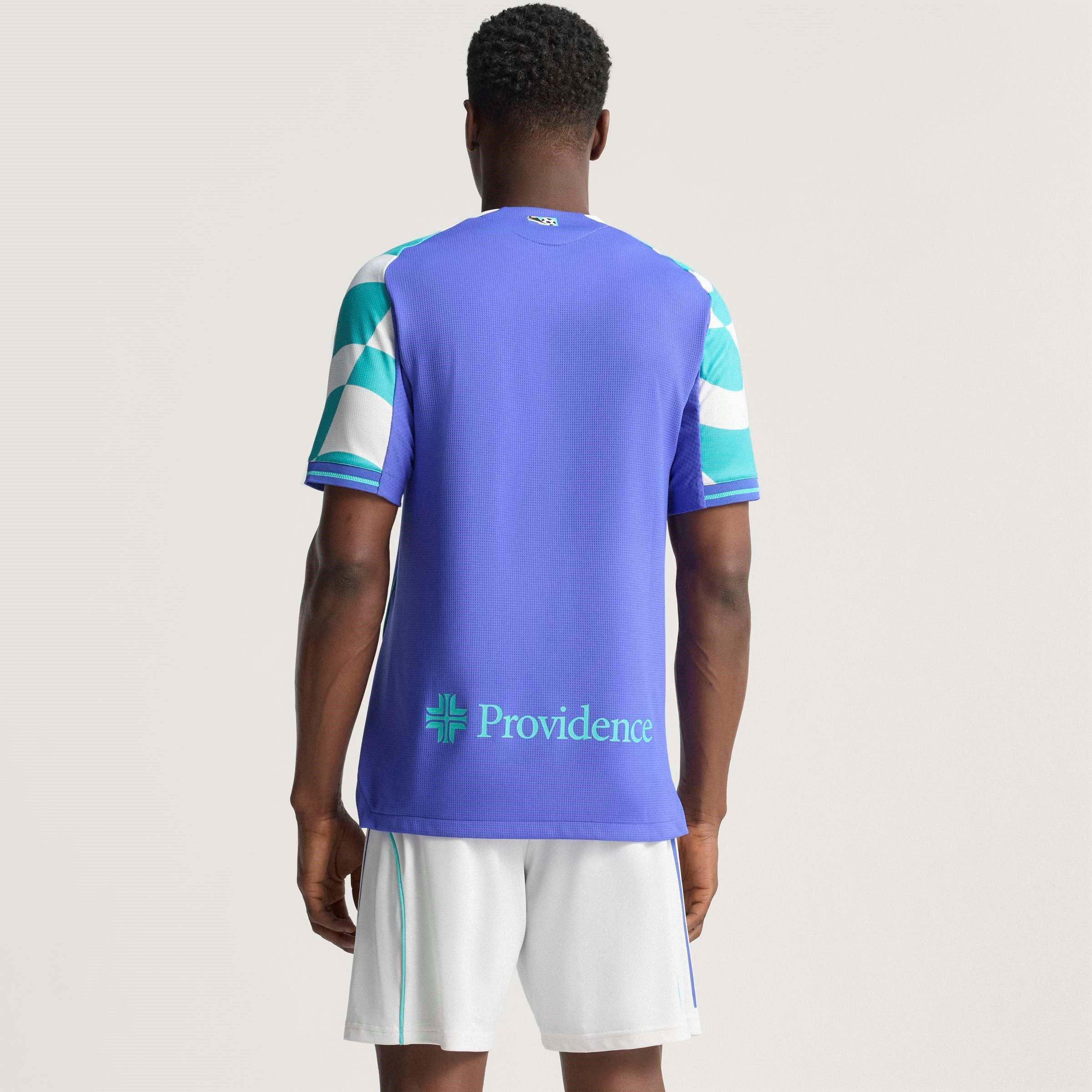 Blue - adidas - Seattle Sounders Authentic Third Shirt 2025 2026 Adults - 10