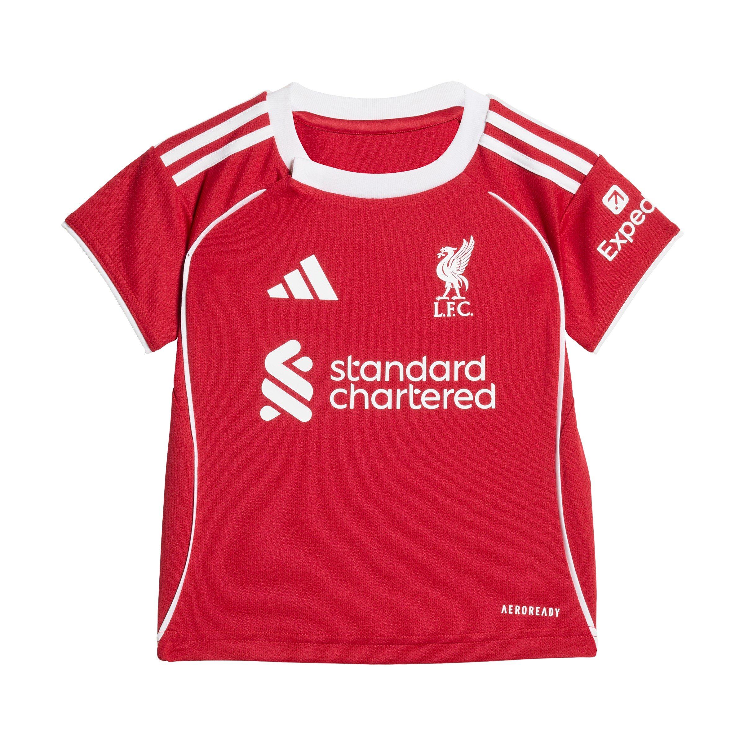 Rød - adidas - Liverpool Home Babykit 2025 2026 - 2