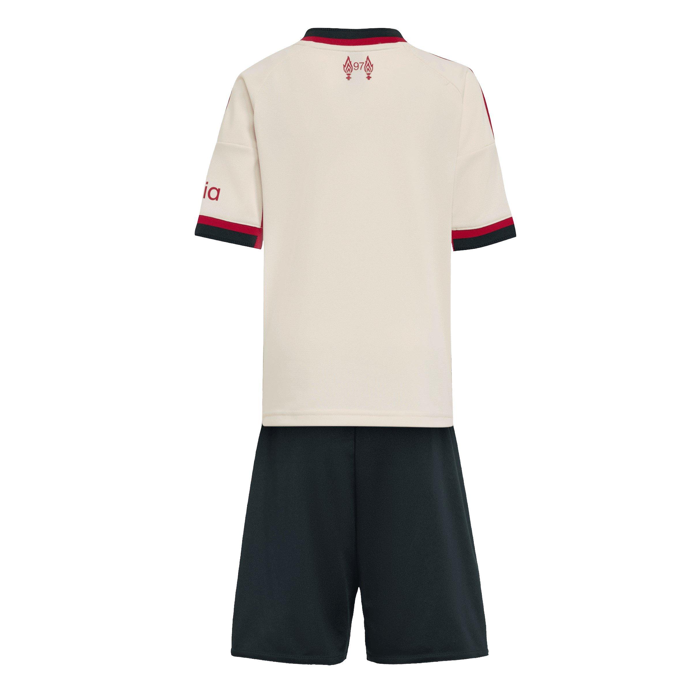Wit - adidas - Liverpool Away Minikit 2025 2026 Infants - 2