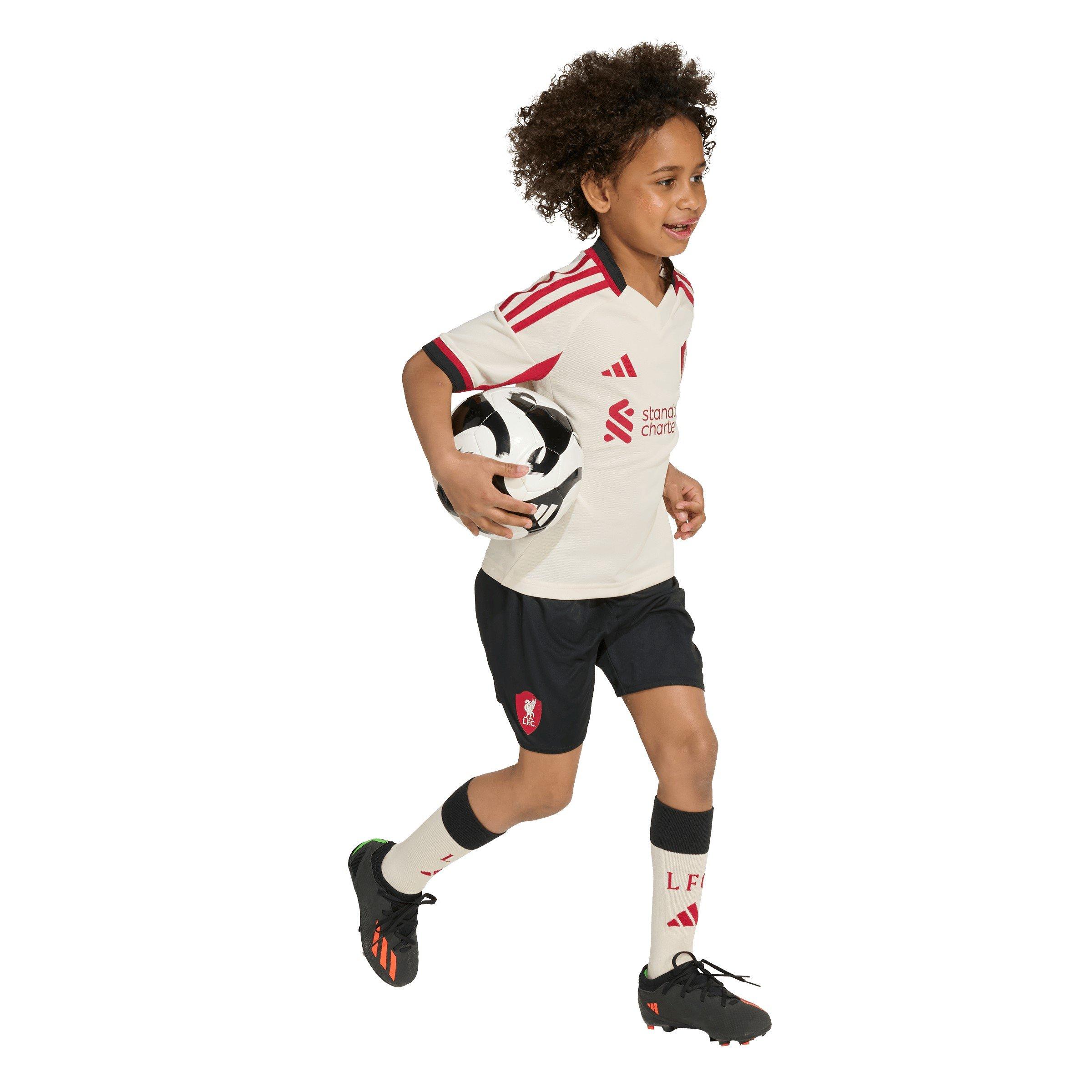 Wit - adidas - Liverpool Away Minikit 2025 2026 Infants - 7