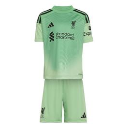 adidas Liverpool Home Goalkeeper Minikit 2025 2026 Infants