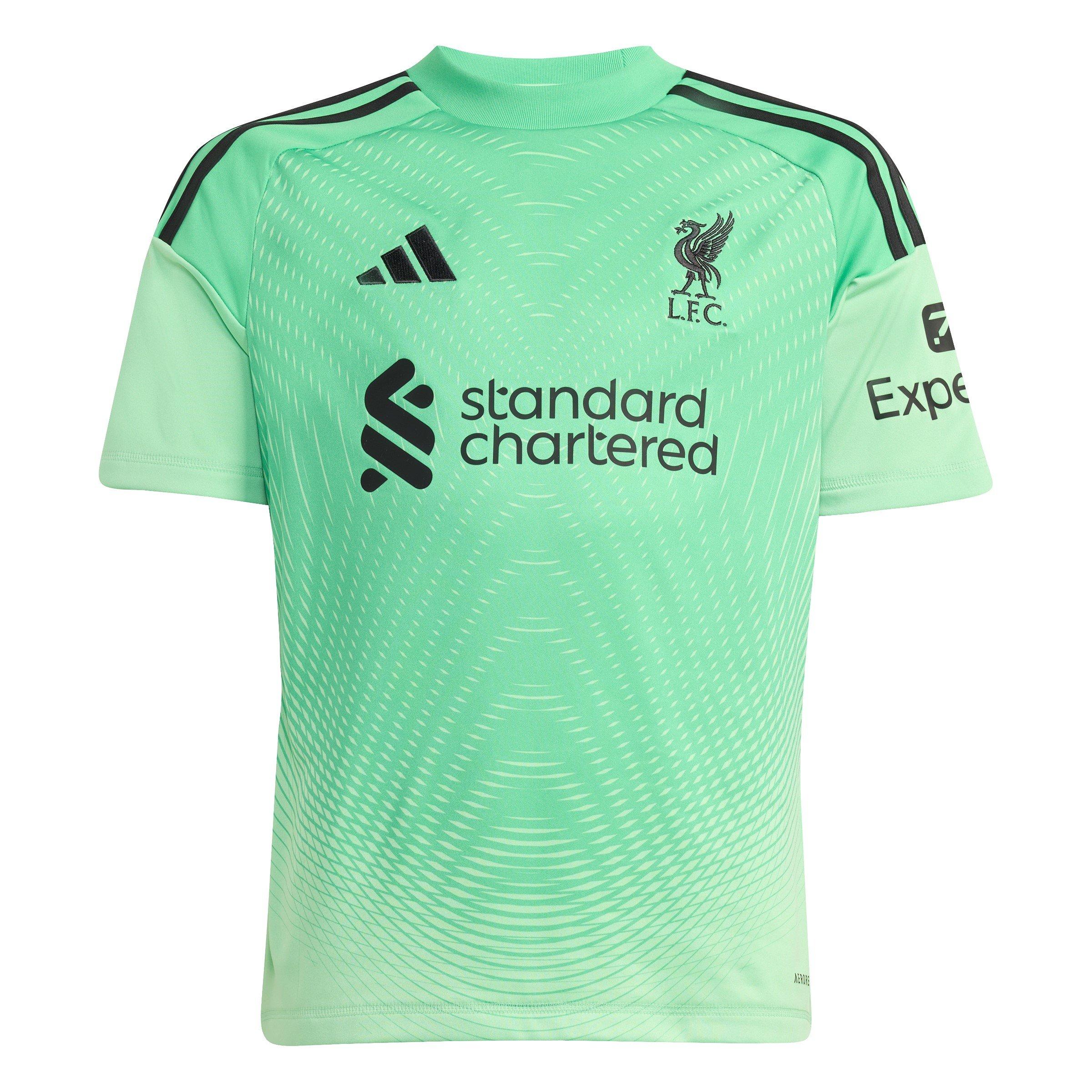 Mint - adidas - Liverpool Goalkeeper Shirt 2025 2026 Juniors - 1