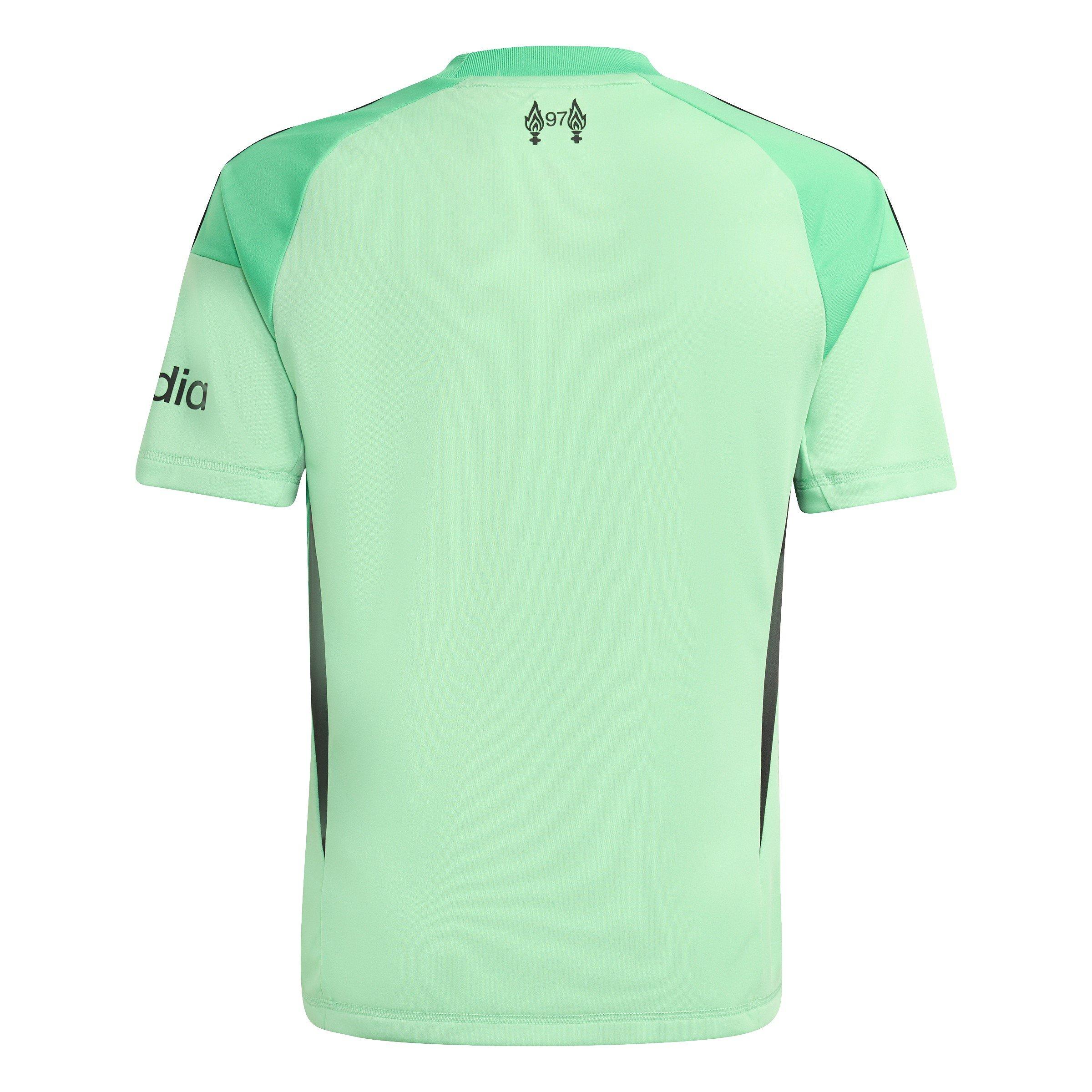 Mint - adidas - Liverpool Goalkeeper Shirt 2025 2026 Juniors - 2