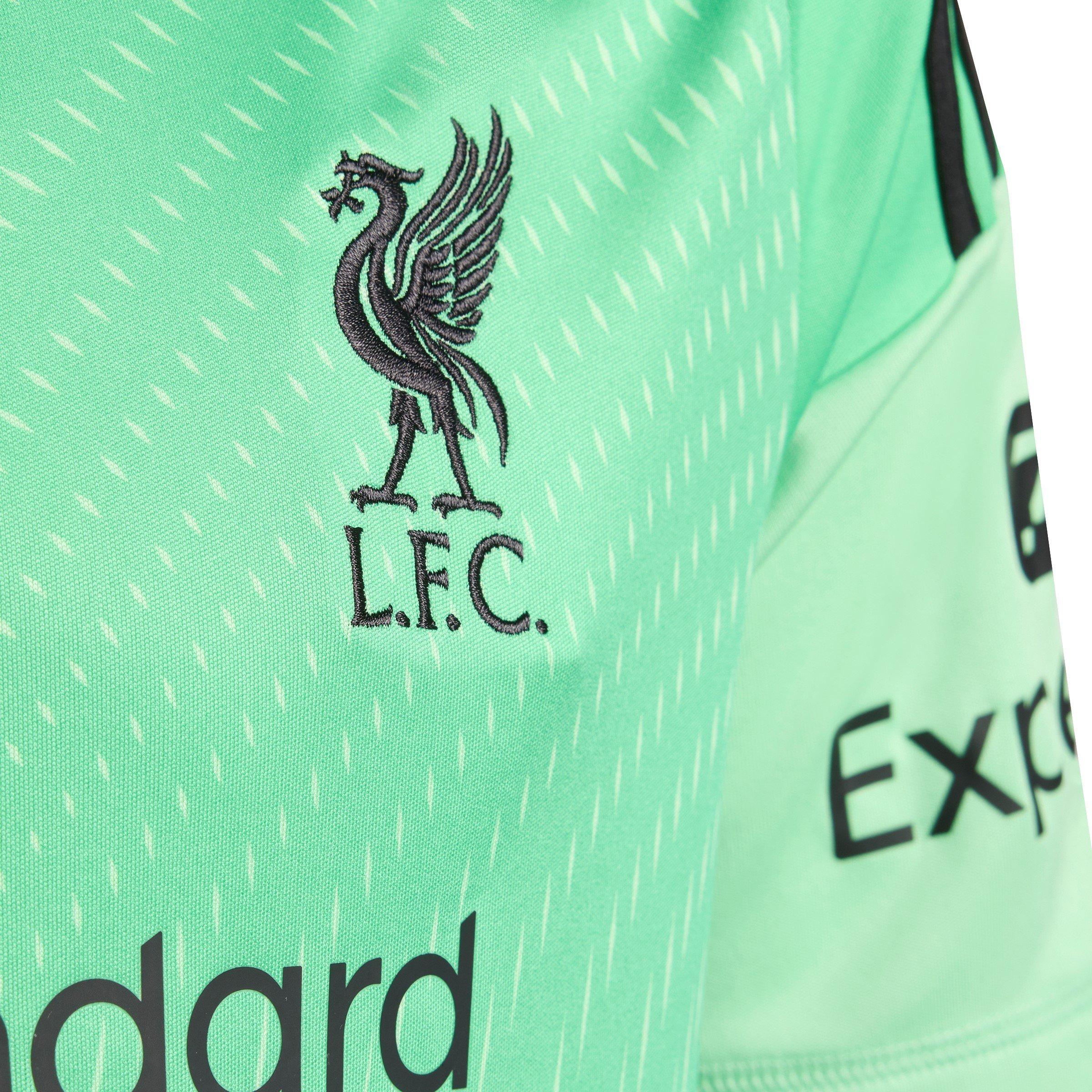 Mint - adidas - Liverpool Goalkeeper Shirt 2025 2026 Juniors - 5