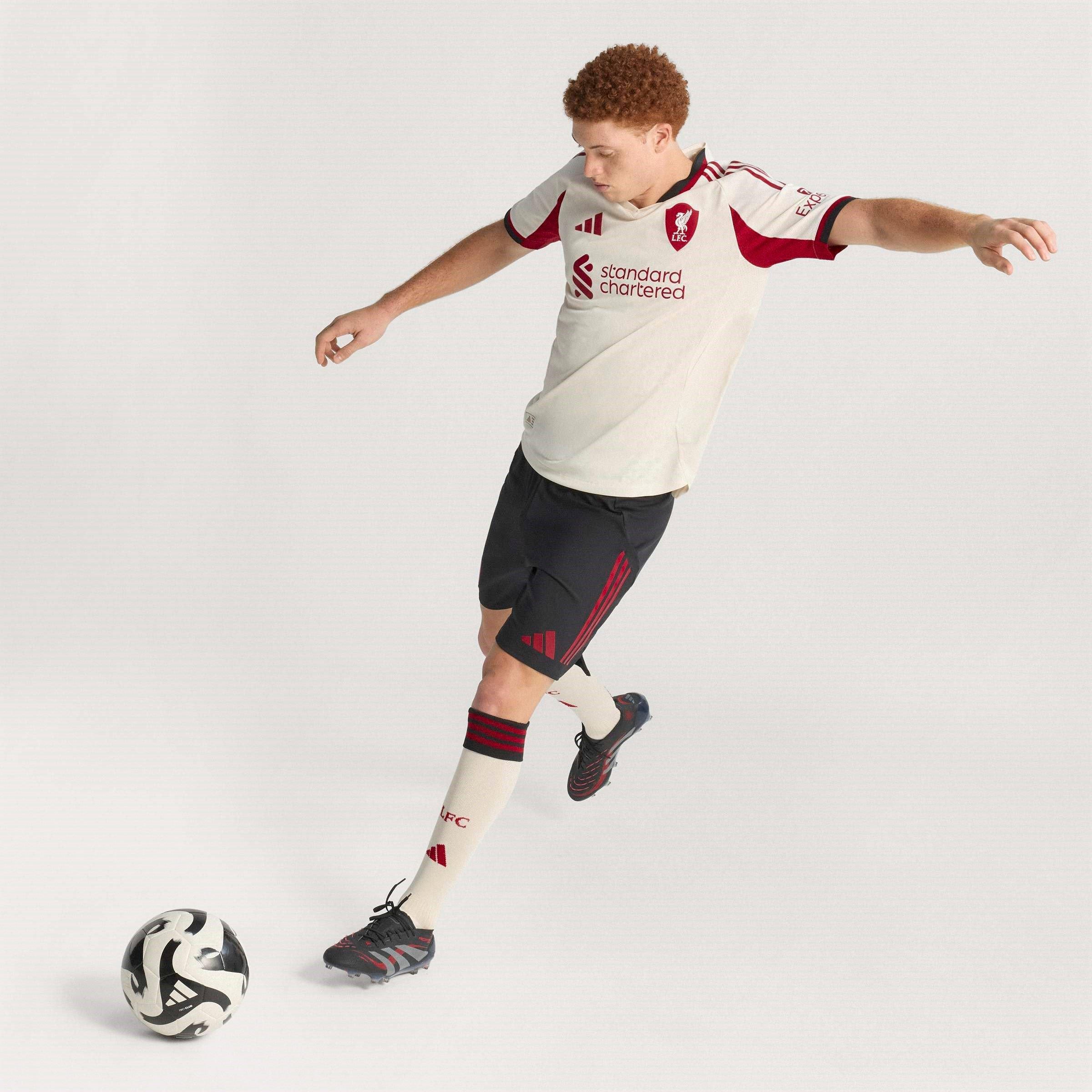 Bianco - adidas - Liverpool Authentic Away Shirt 2025 2026 Adults - 11