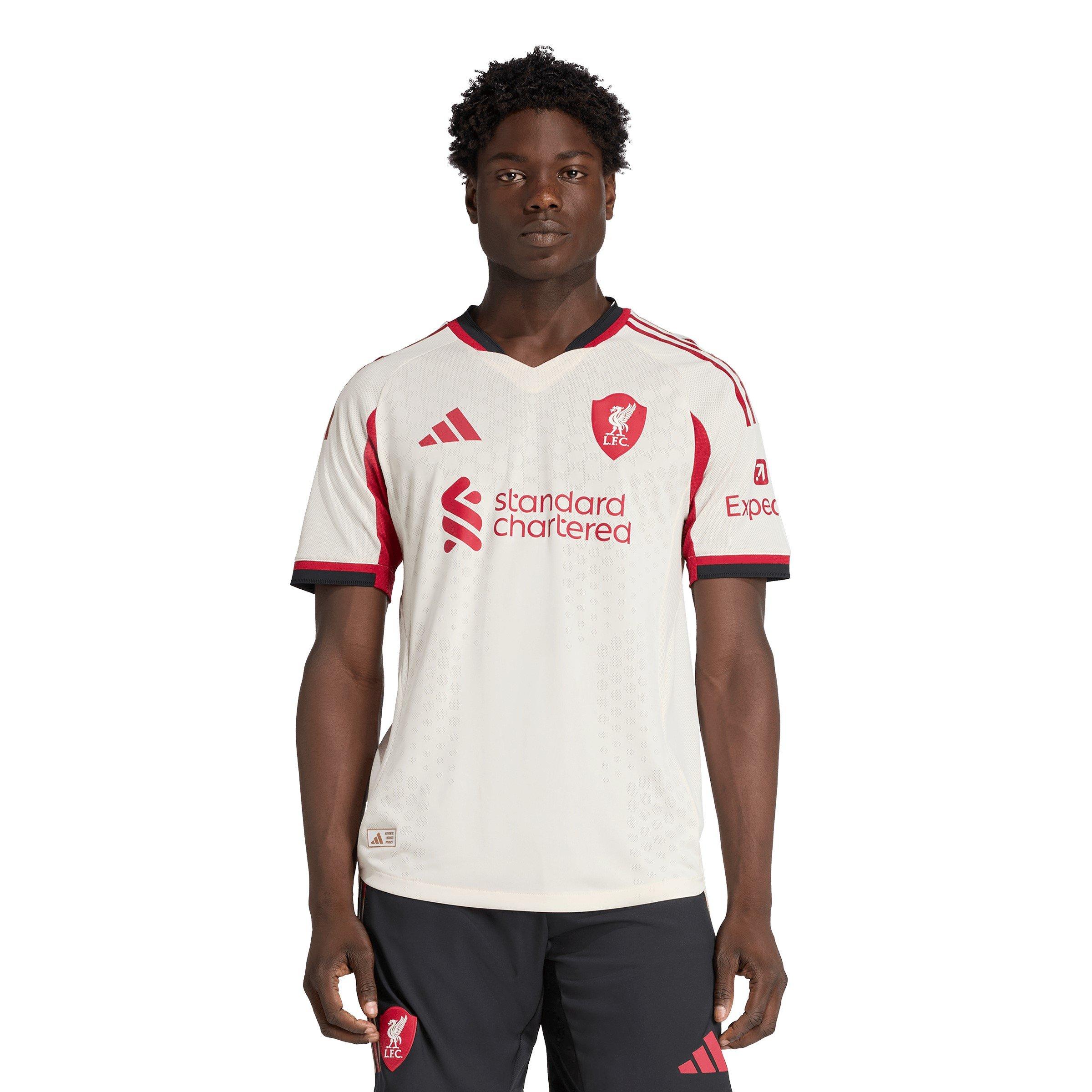 Bianco - adidas - Liverpool Authentic Away Shirt 2025 2026 Adults - 3