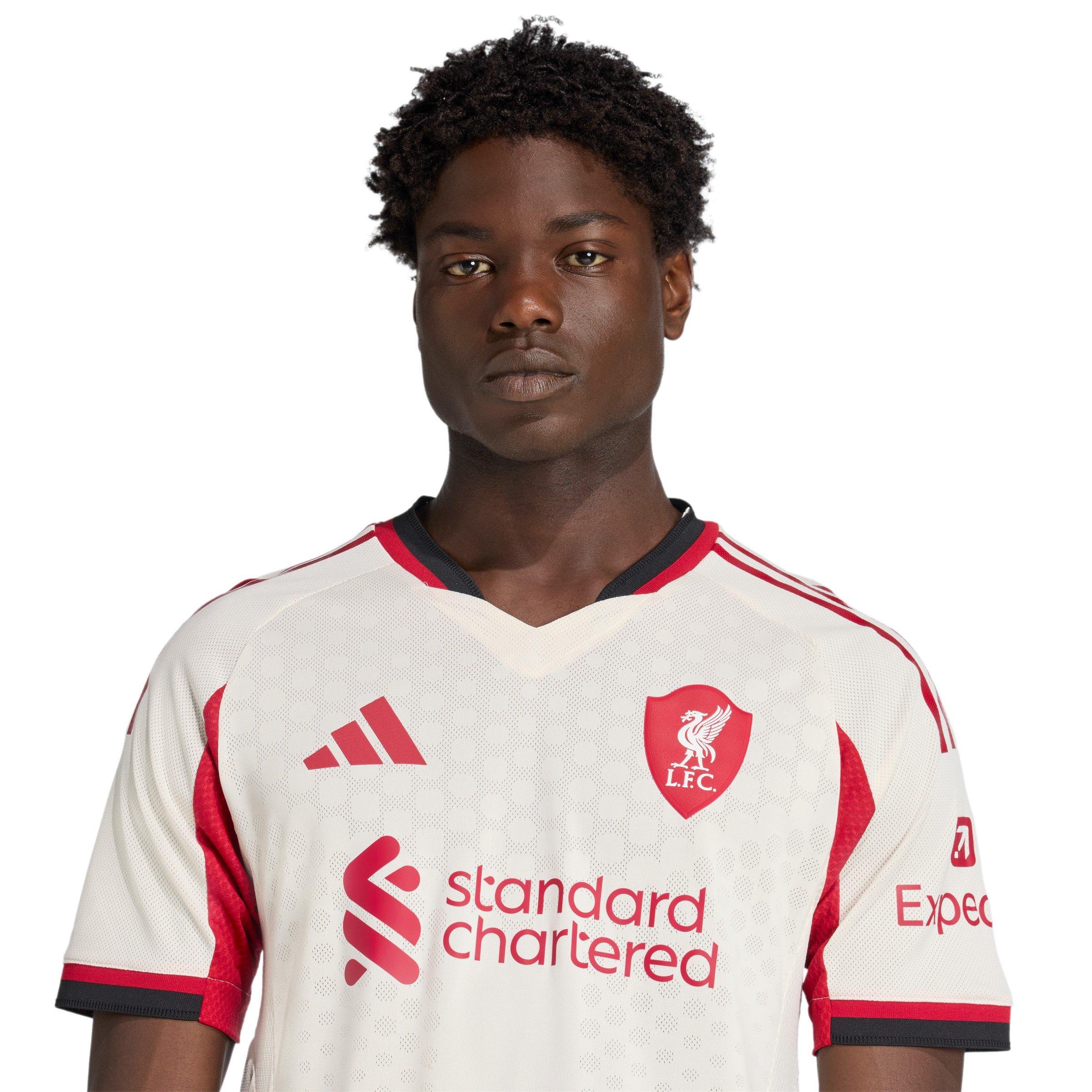 Bianco - adidas - Liverpool Authentic Away Shirt 2025 2026 Adults - 6