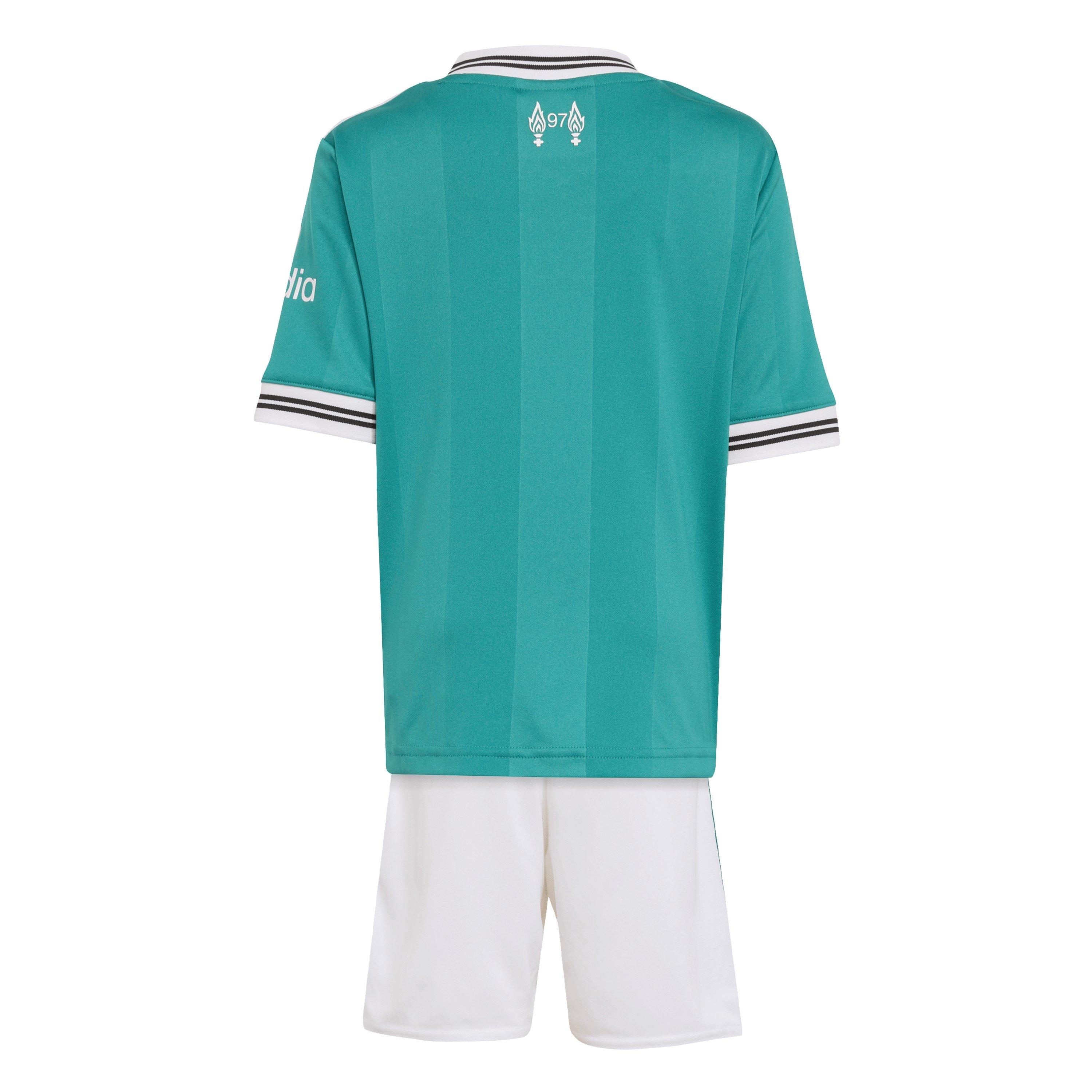 Green - adidas - Liverpool Third Minikit 2025 2026 Infants - 2