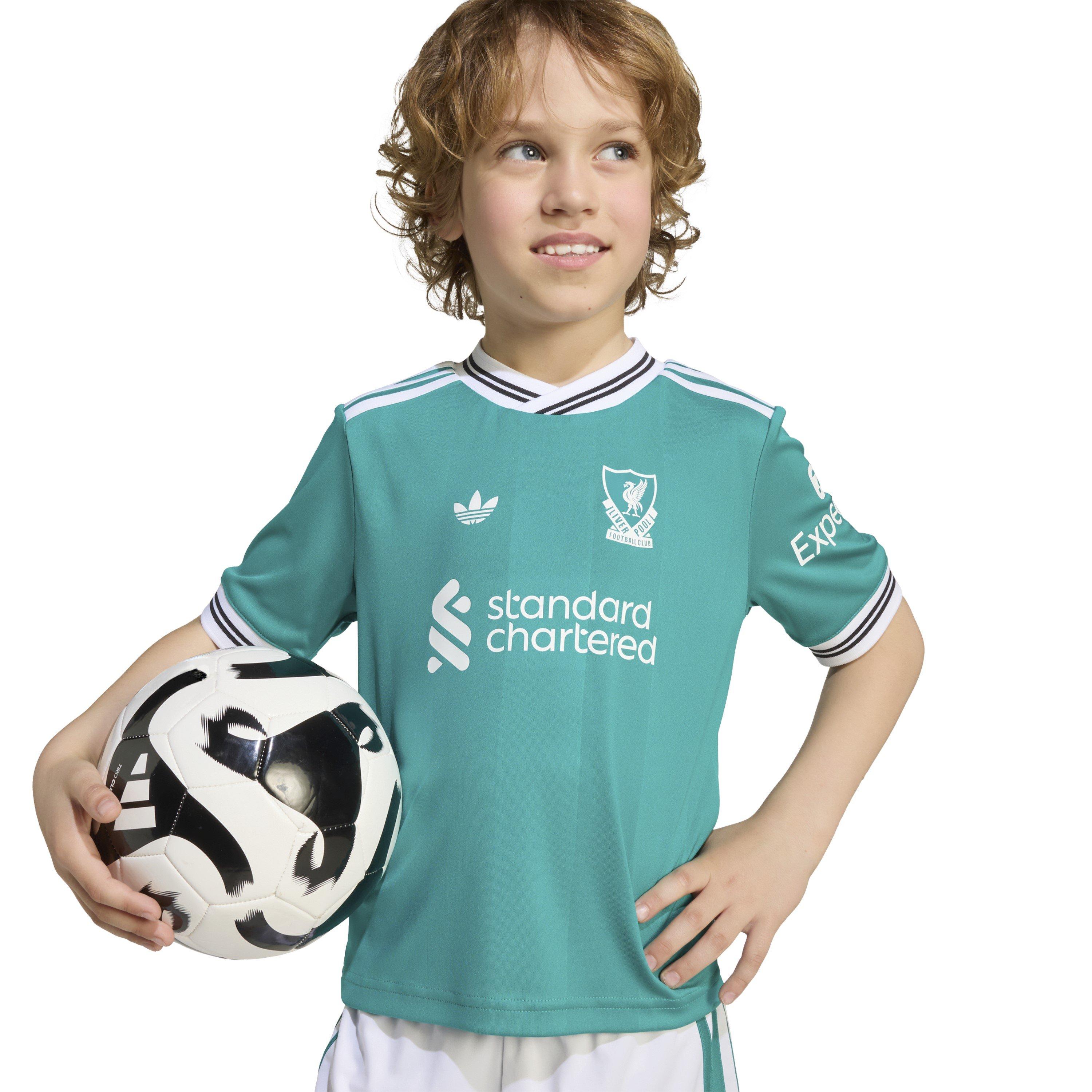 Green - adidas - Liverpool Third Minikit 2025 2026 Infants - 14