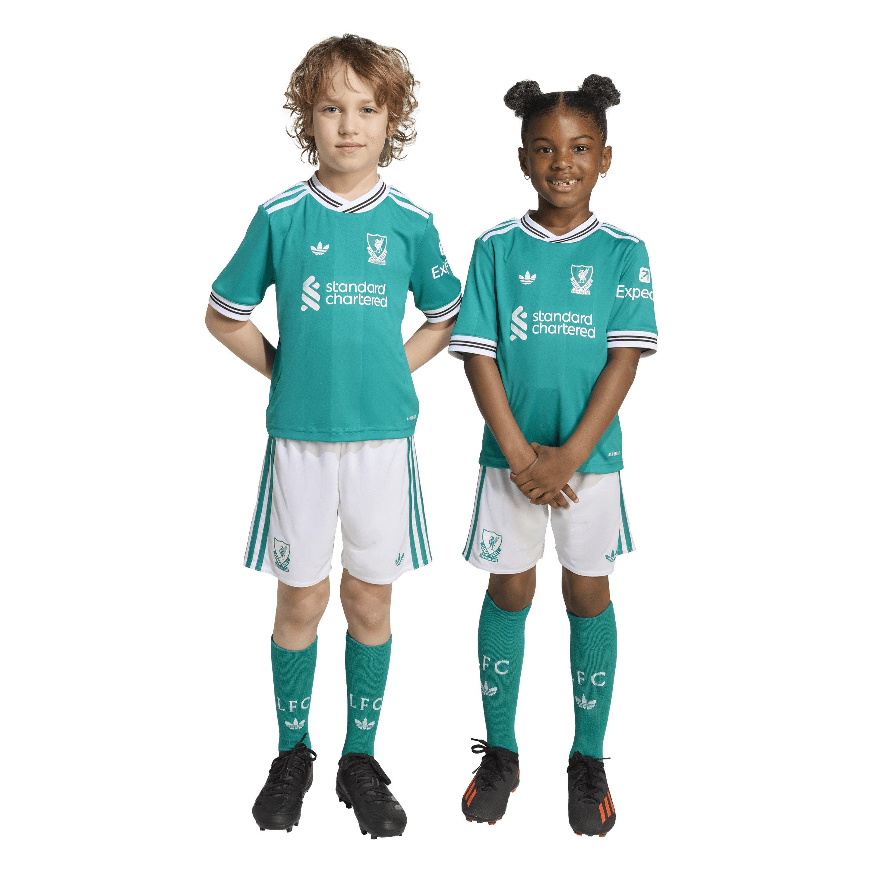 Green - adidas - Liverpool Third Minikit 2025 2026 Infants - 3