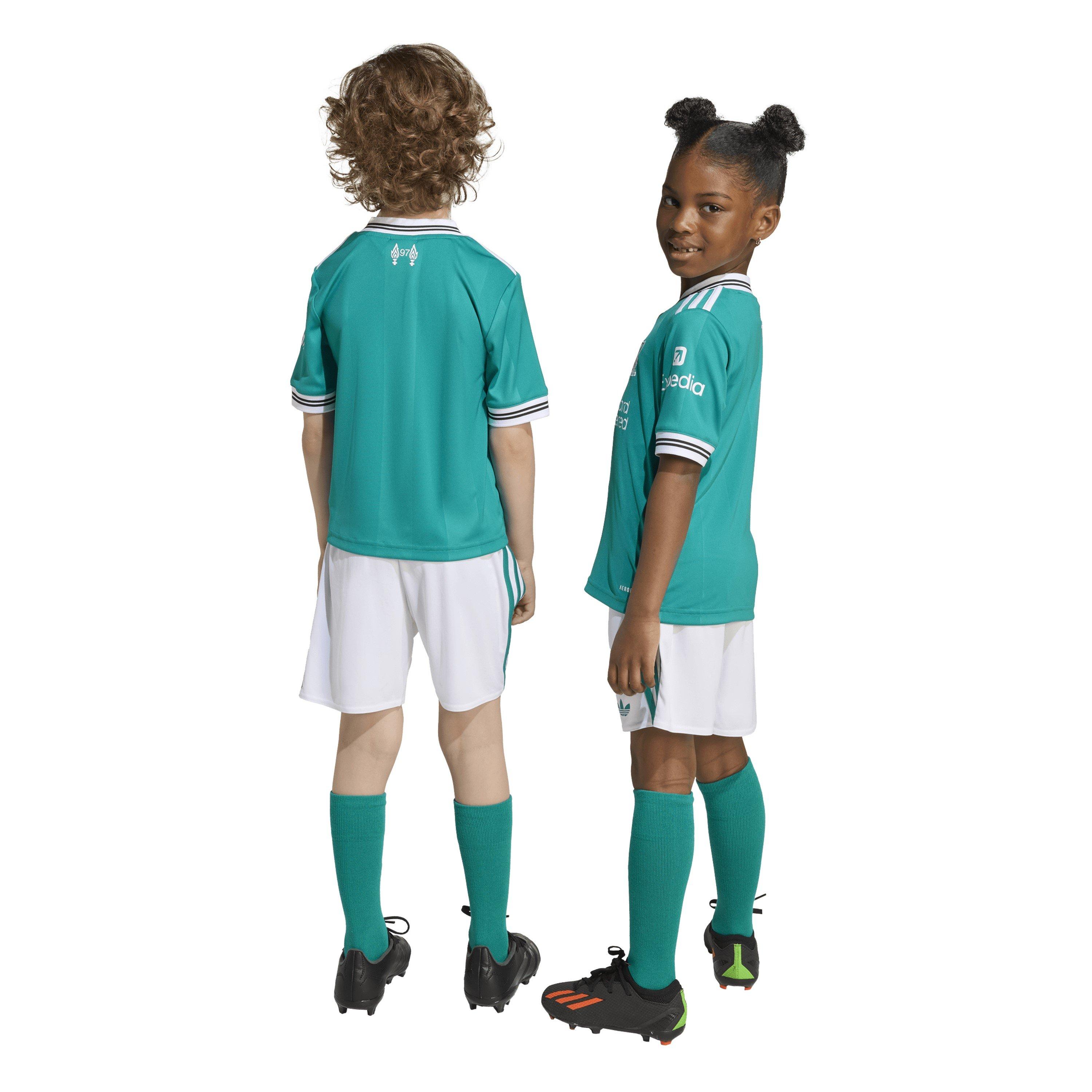 Green - adidas - Liverpool Third Minikit 2025 2026 Infants - 4