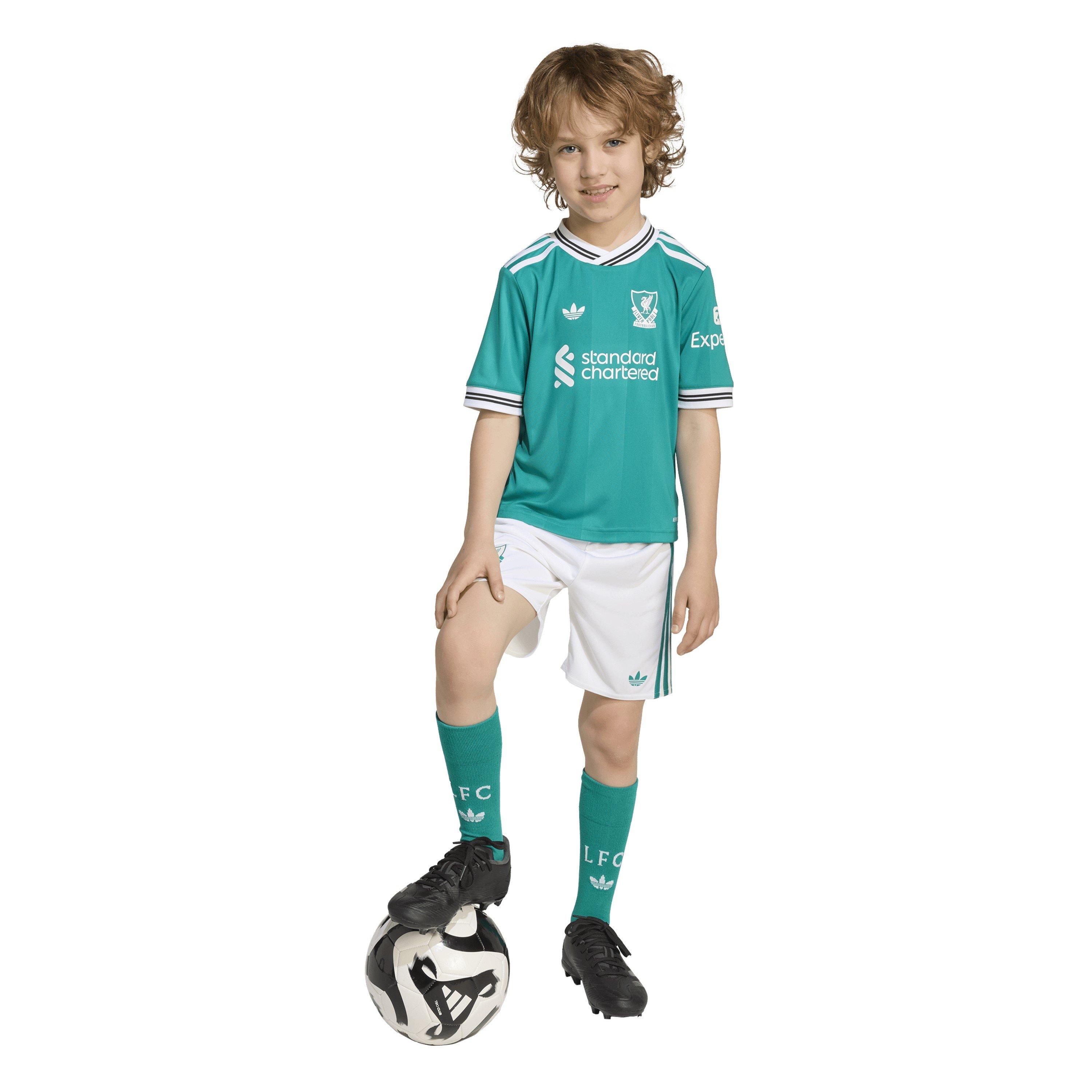 Green - adidas - Liverpool Third Minikit 2025 2026 Infants - 5