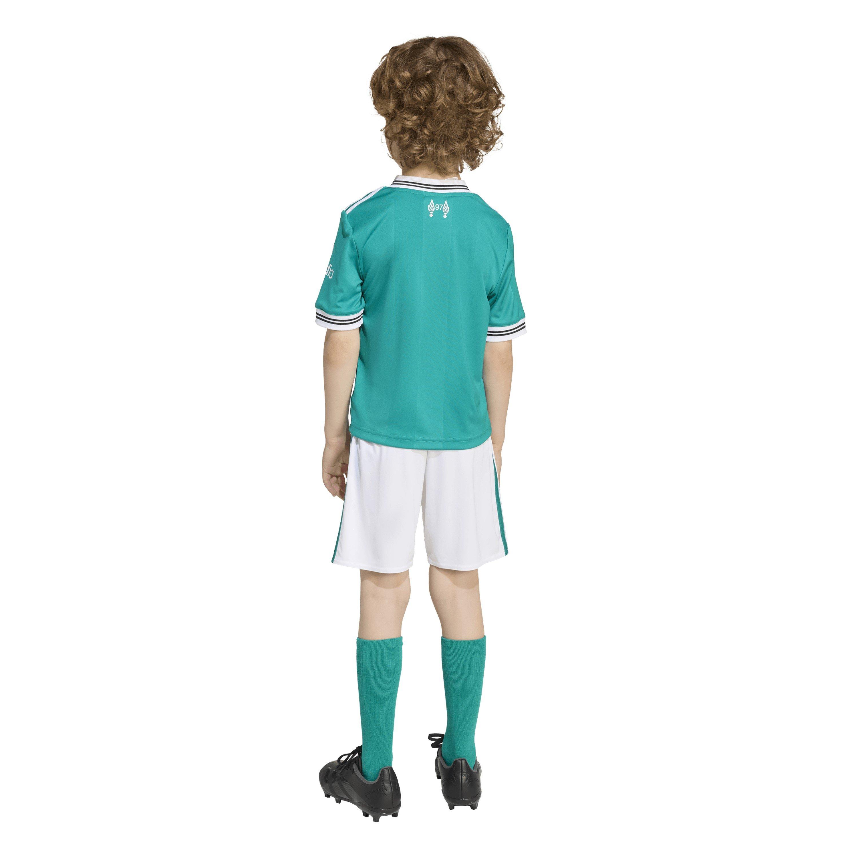 Green - adidas - Liverpool Third Minikit 2025 2026 Infants - 6