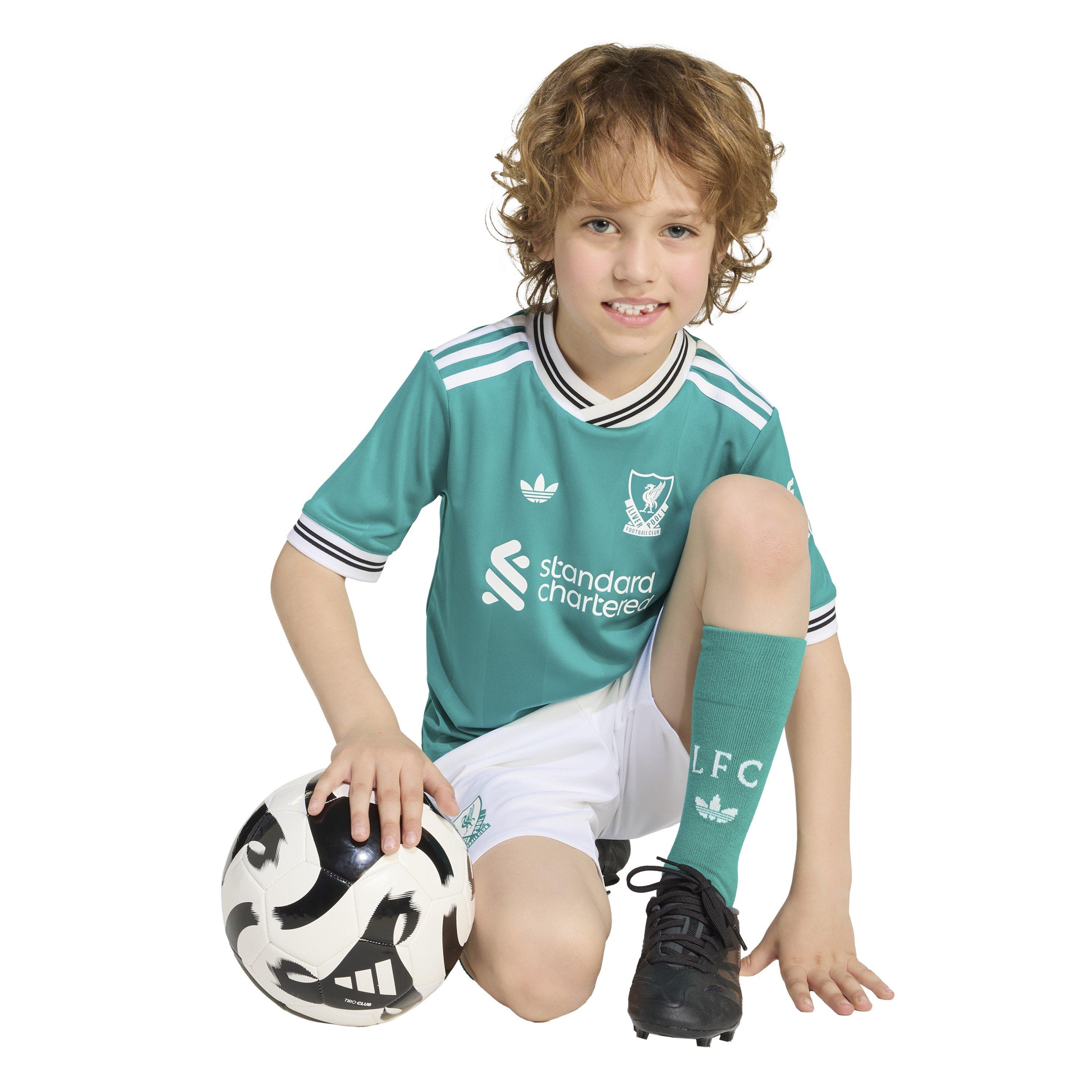 Green - adidas - Liverpool Third Minikit 2025 2026 Infants - 7