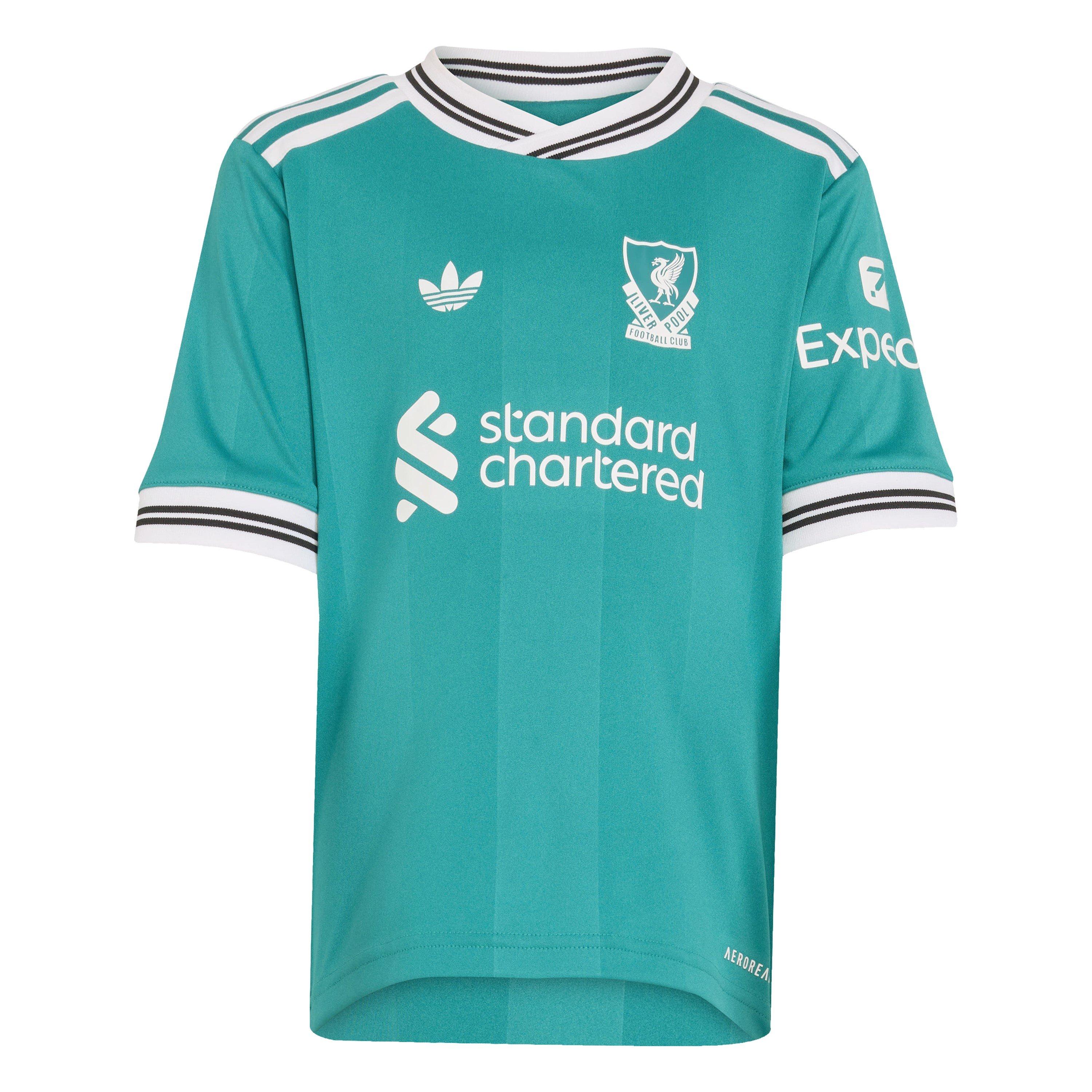 Green - adidas - Liverpool Third Minikit 2025 2026 Infants - 8