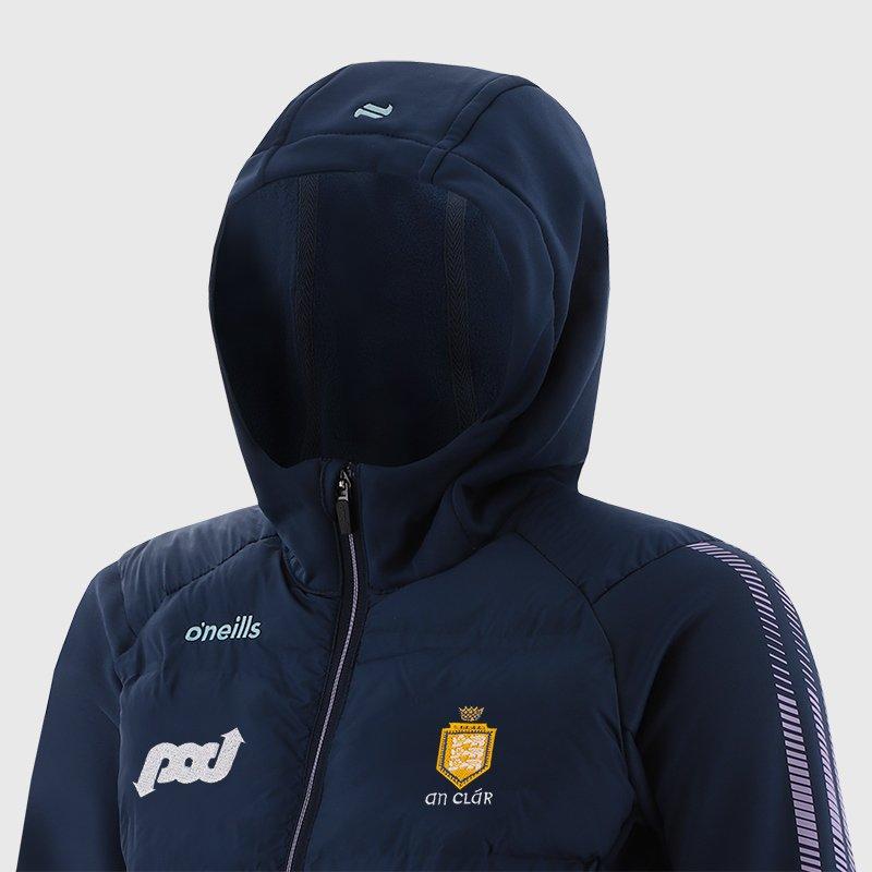 Marine/Purple - ONeills - Kids' Dynamo Clare Hooded Padded Long Sleeve Performance Training Jacket - 3